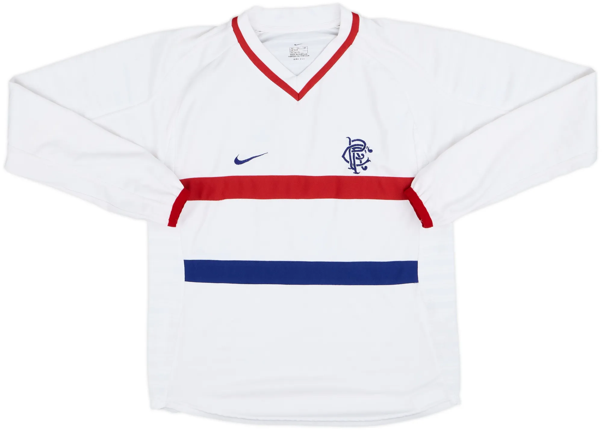 Nike Rangers Boys LS Away Shirt 2000/01