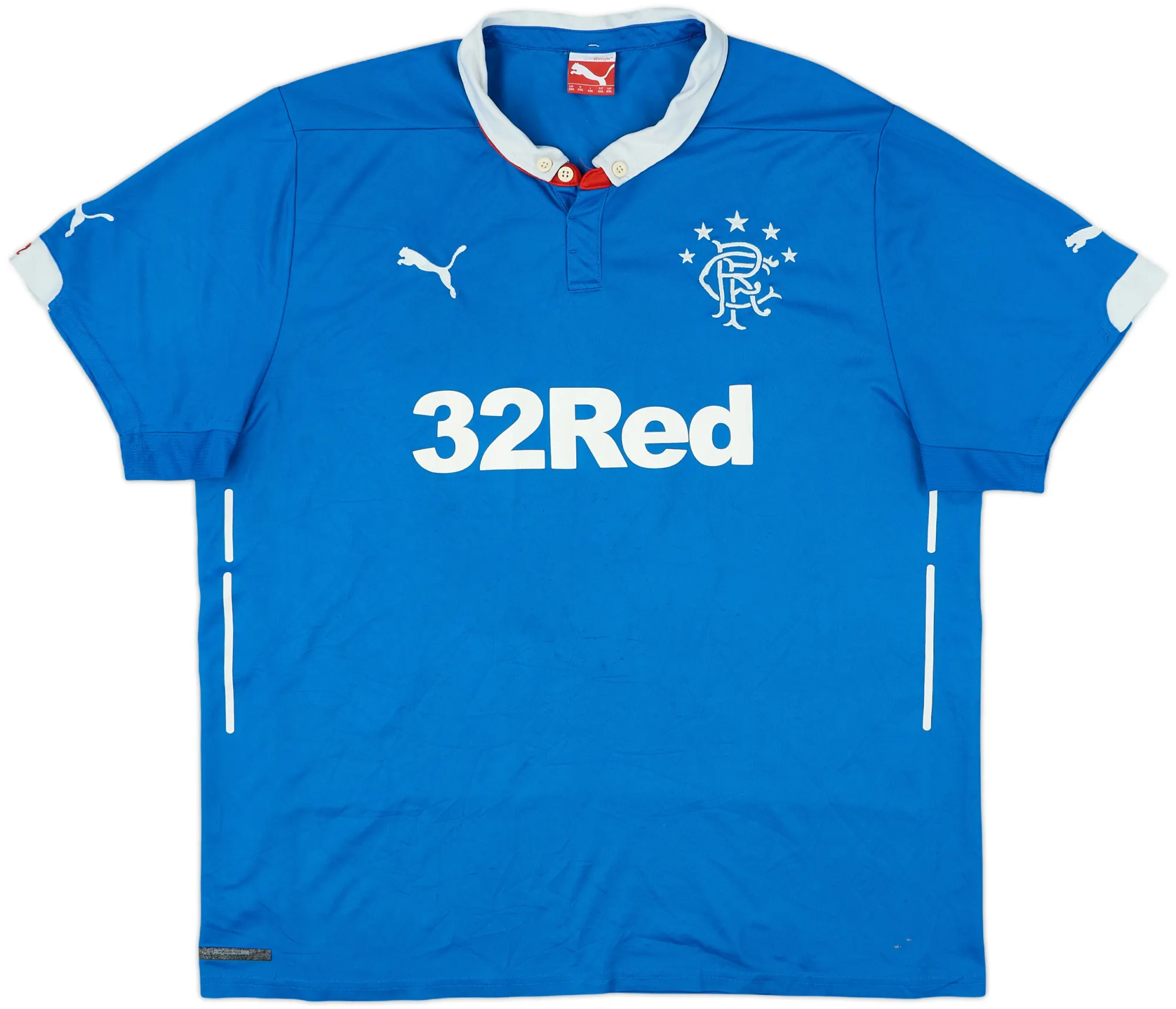 Puma Rangers Mens SS Home Shirt 2014/15