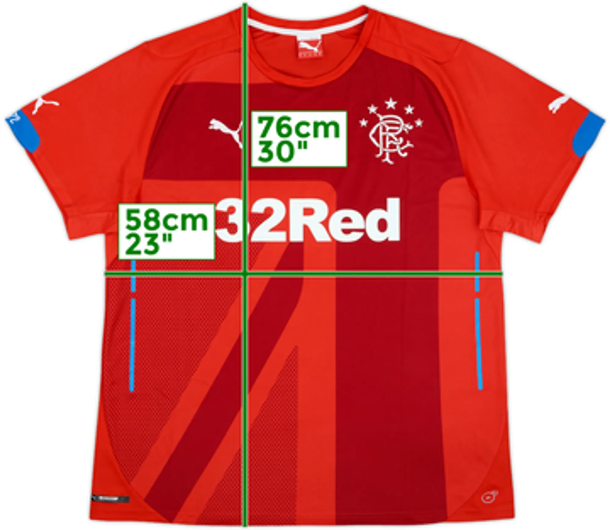 Puma Rangers Mens SS Third Shirt 2014/15