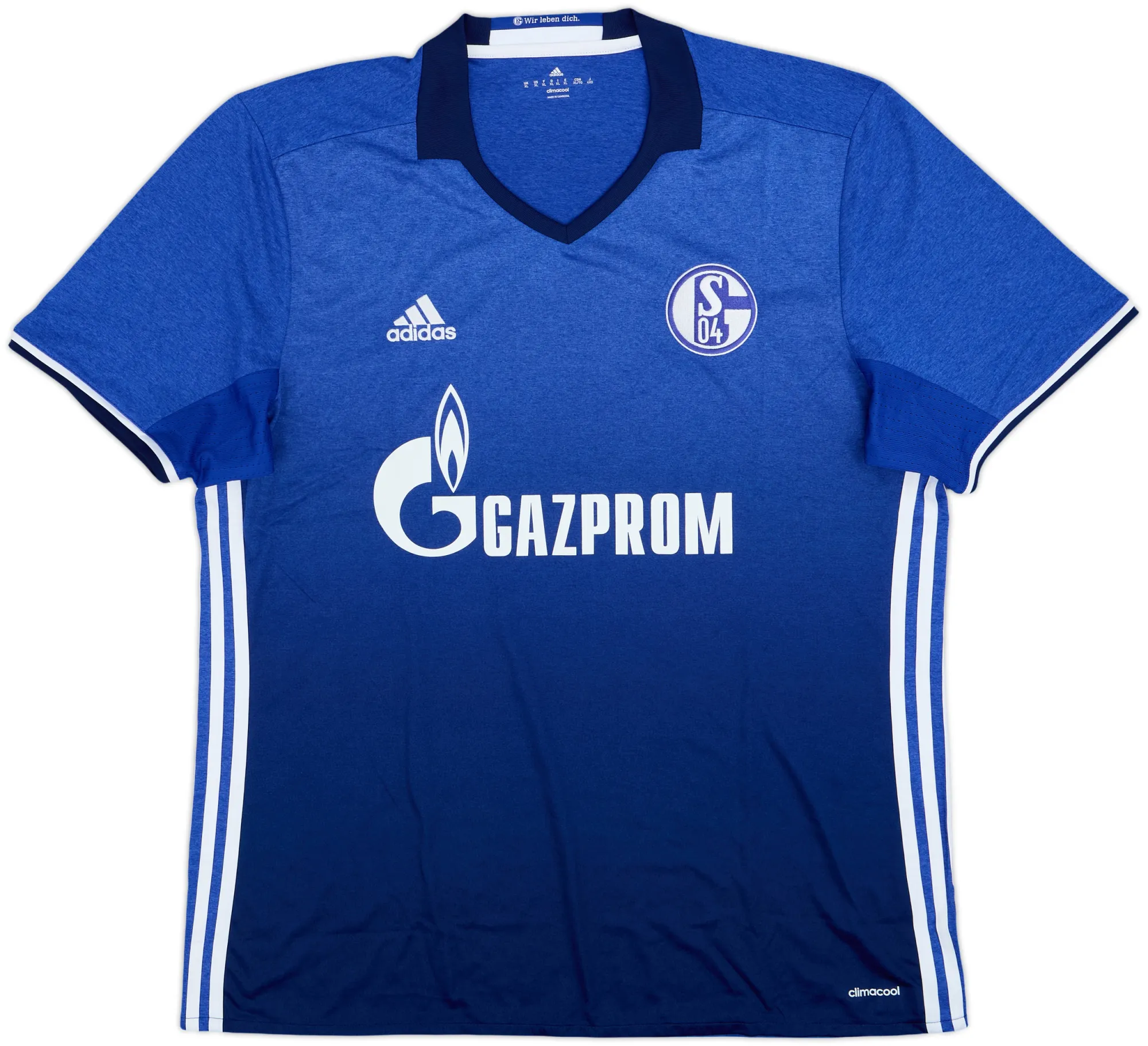 adidas Schalke 04 Mens SS Home Shirt 2016/18