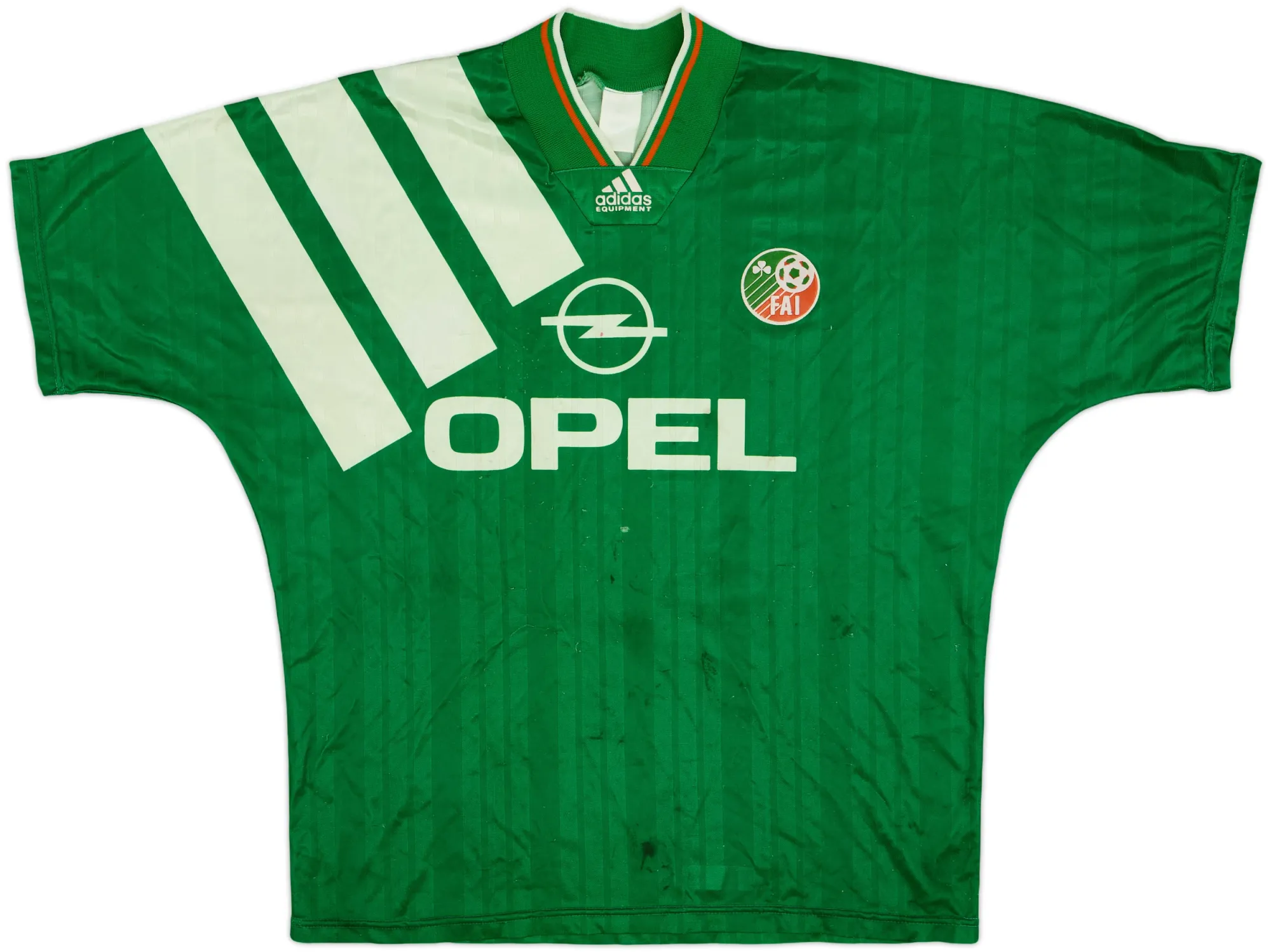 adidas Republic of Ireland Mens SS Home Shirt 1992