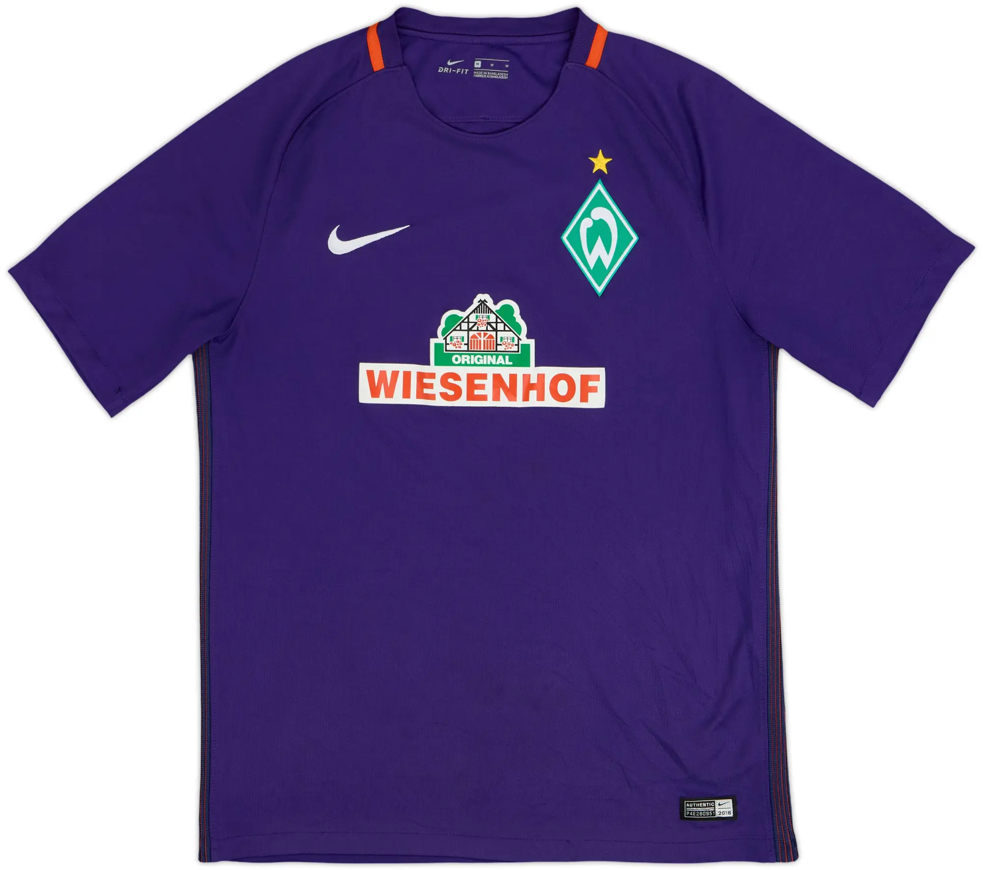 2016-17 Werder Bremen Away Shirt - 8/10 - (M)