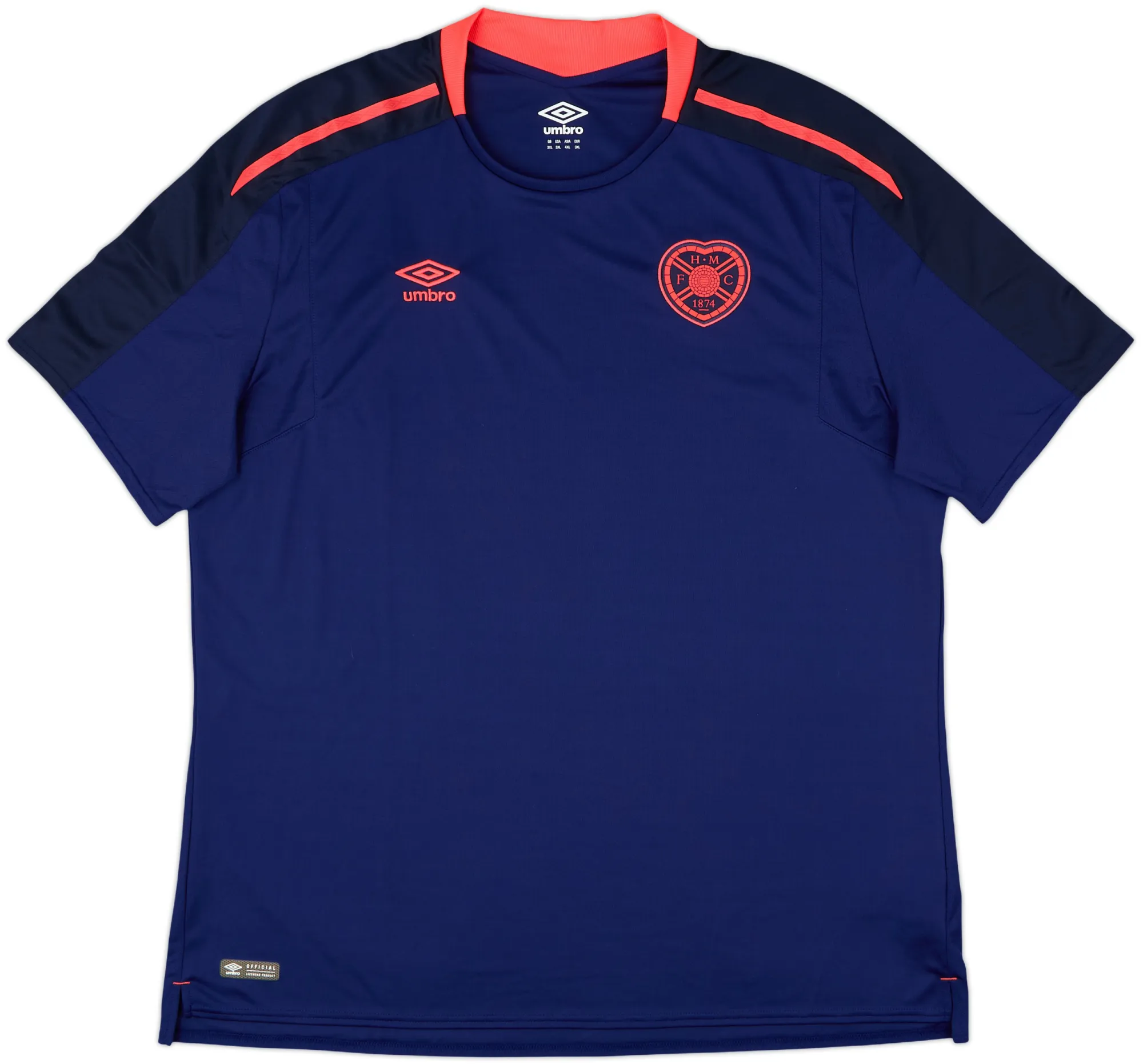 Umbro Heart of Midlothian Mens SS Third Shirt 2017/18