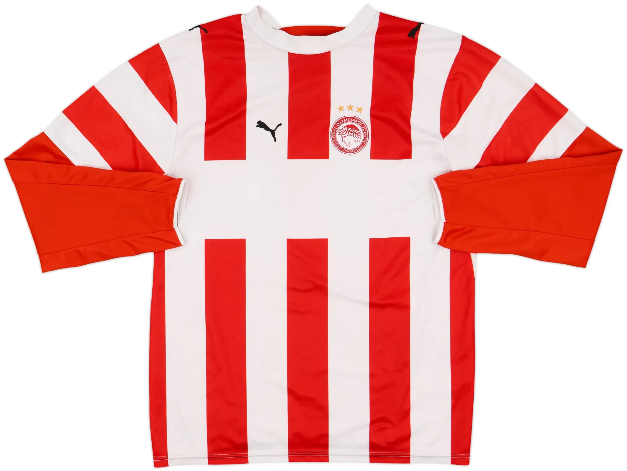 Puma Olympiacos Mens LS Home Shirt 2006/07