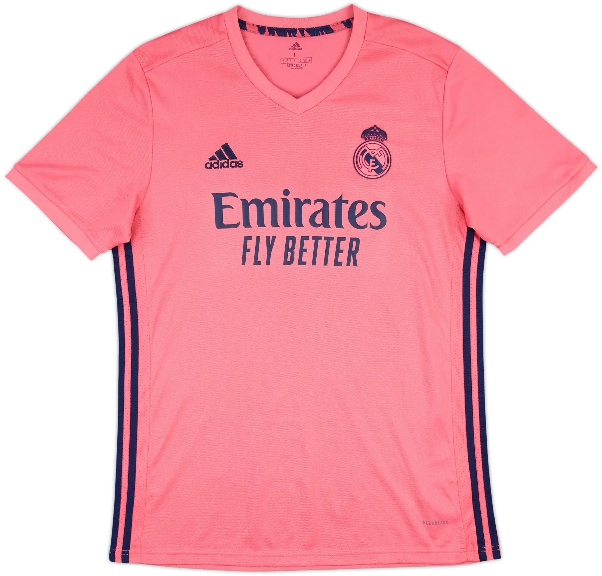adidas Real Madrid Mens SS Away Shirt 2020/21