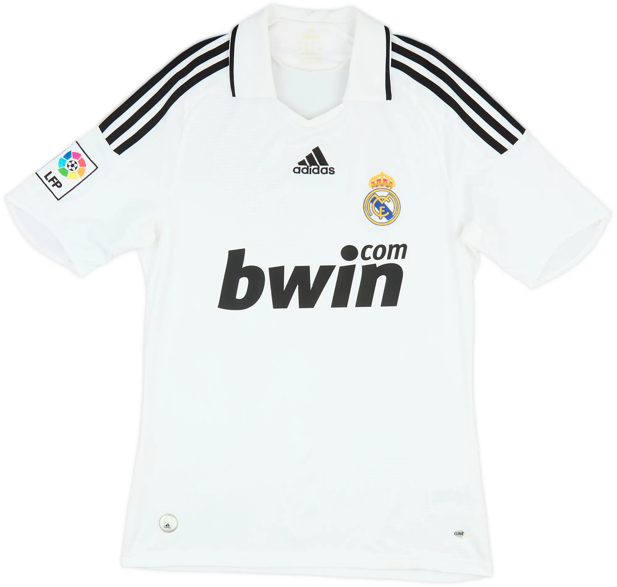 adidas Real Madrid Mens SS Home Shirt 2008/09