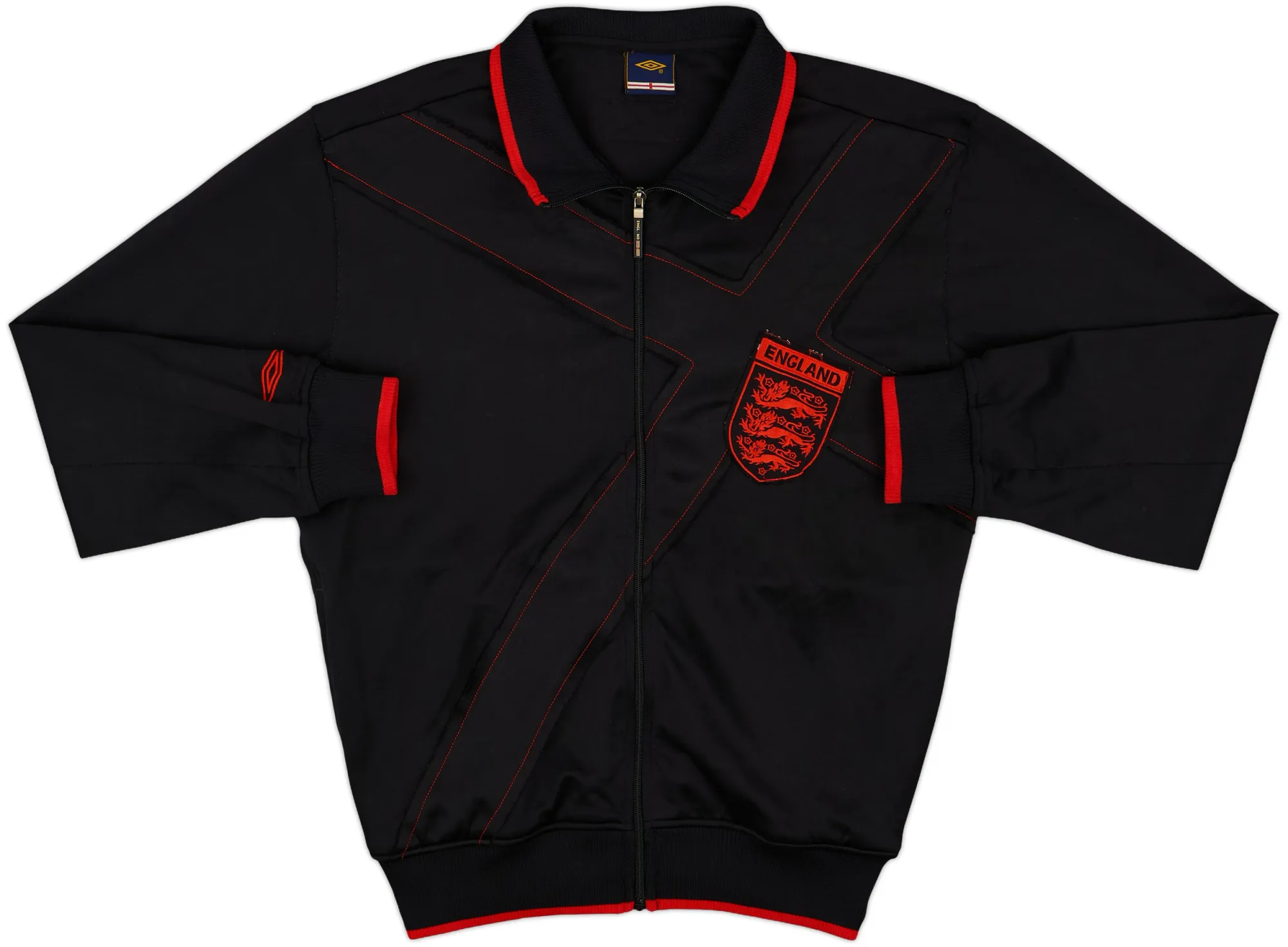 2007-09 England Umbro Track Jacket - 3/10 - (M)