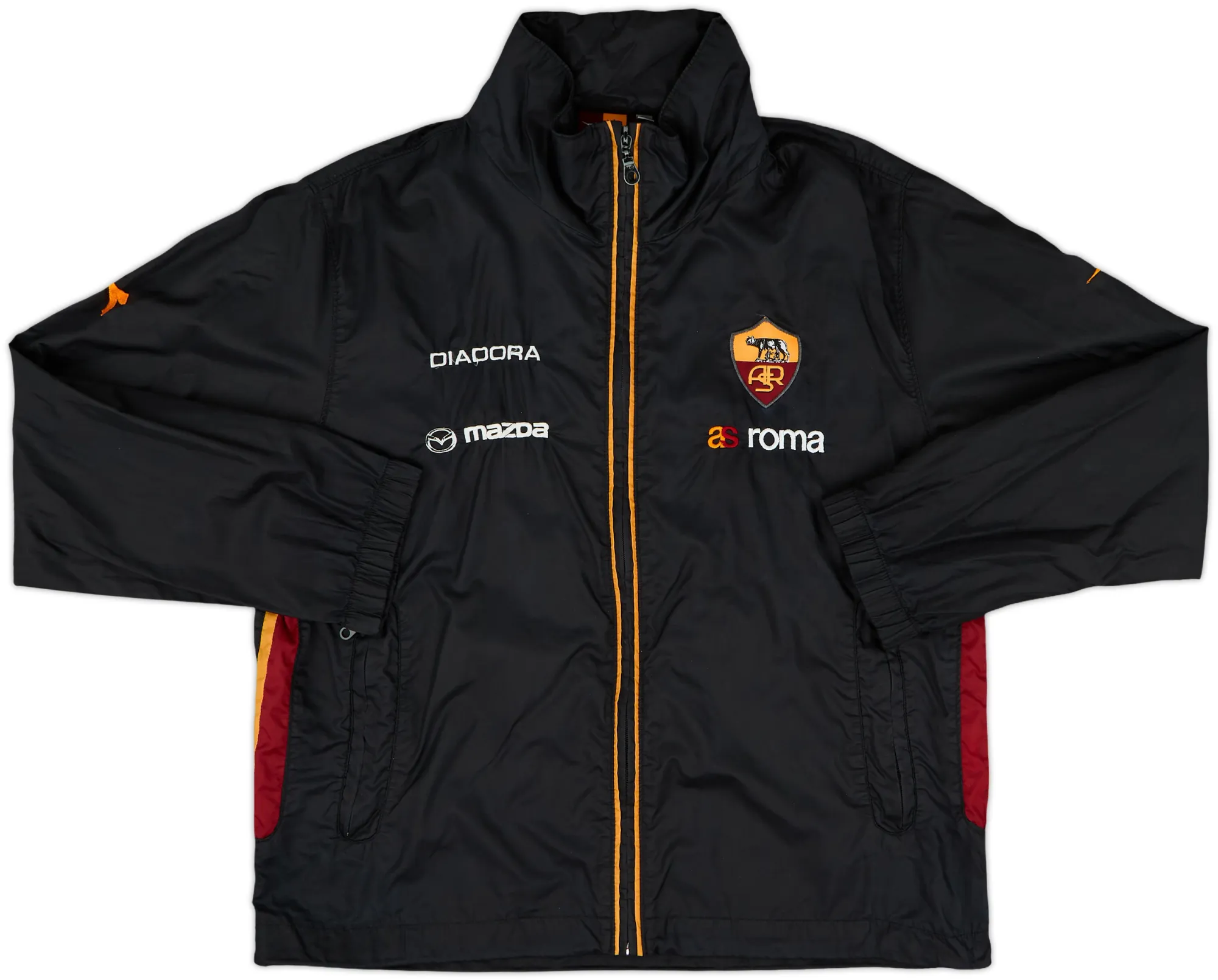 2004-05 Roma Diadora Hooded Rain Jacket - 6/10 - (S)