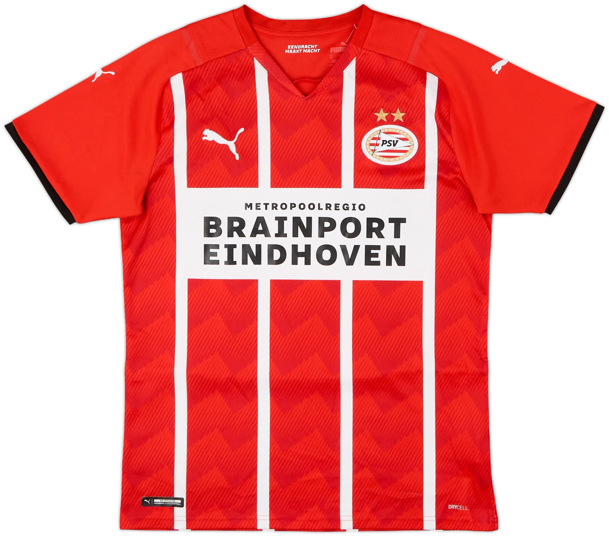 Puma PSV Eindhoven Mens SS Home Shirt 2021/22