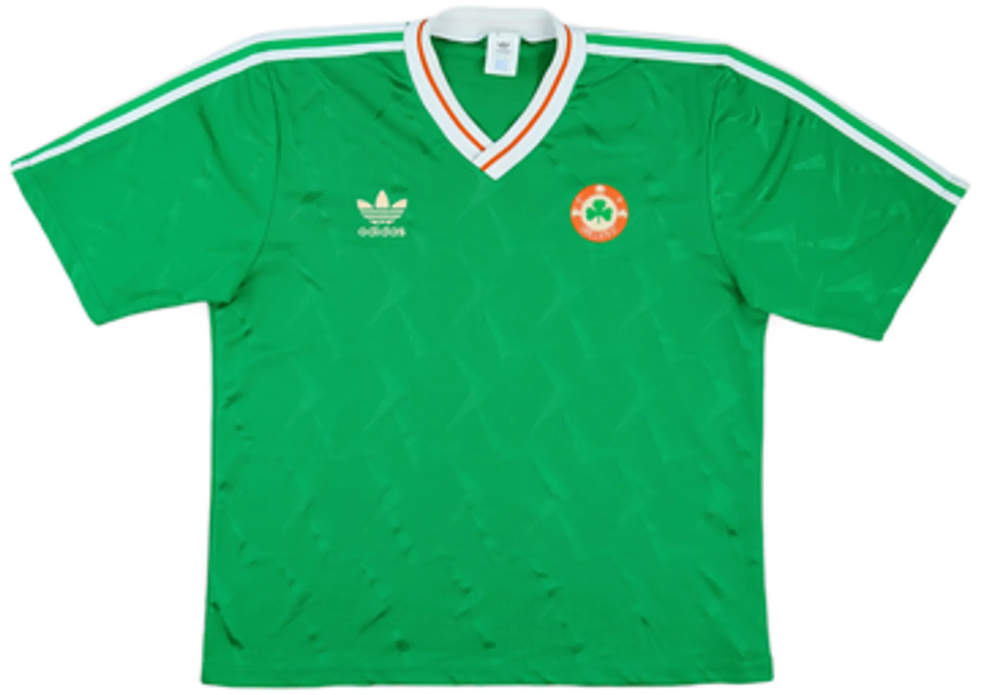 adidas Republic of Ireland Mens SS Home Shirt 1990