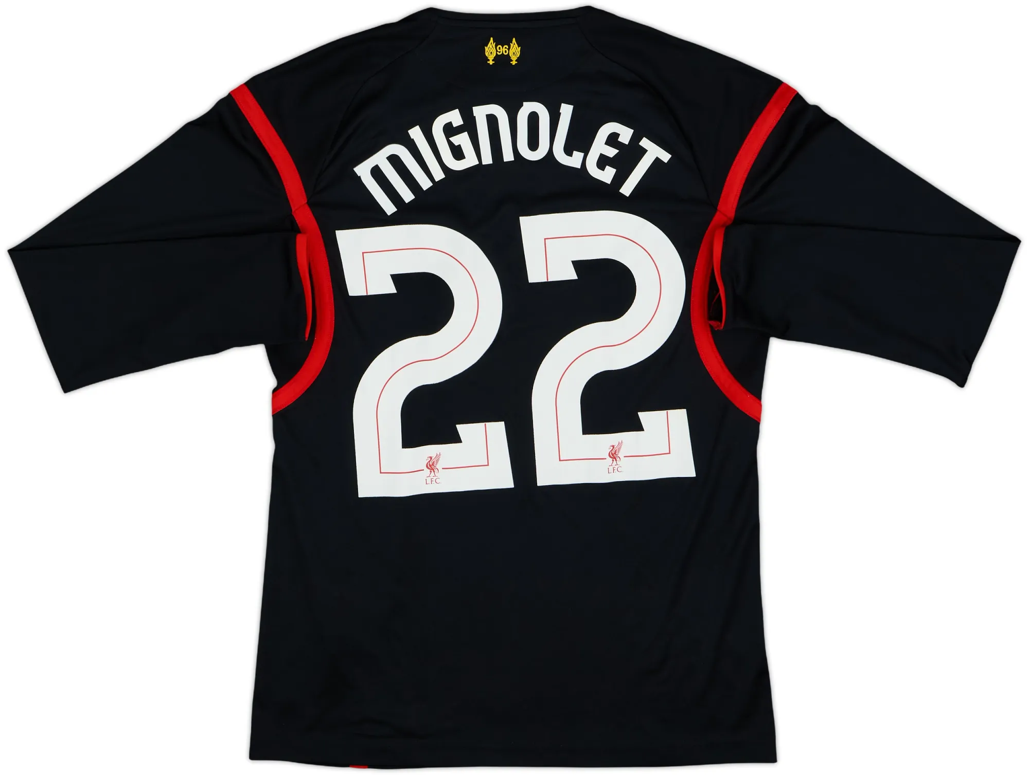 NewBalance Liverpool Mens LS Goalkeeper Home Shirt 2014/15