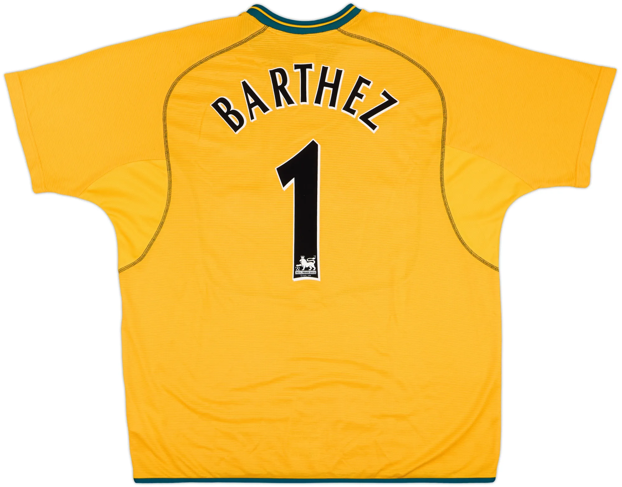 Umbro Manchester United Mens LS Goalkeeper Home Shirt 2000/02