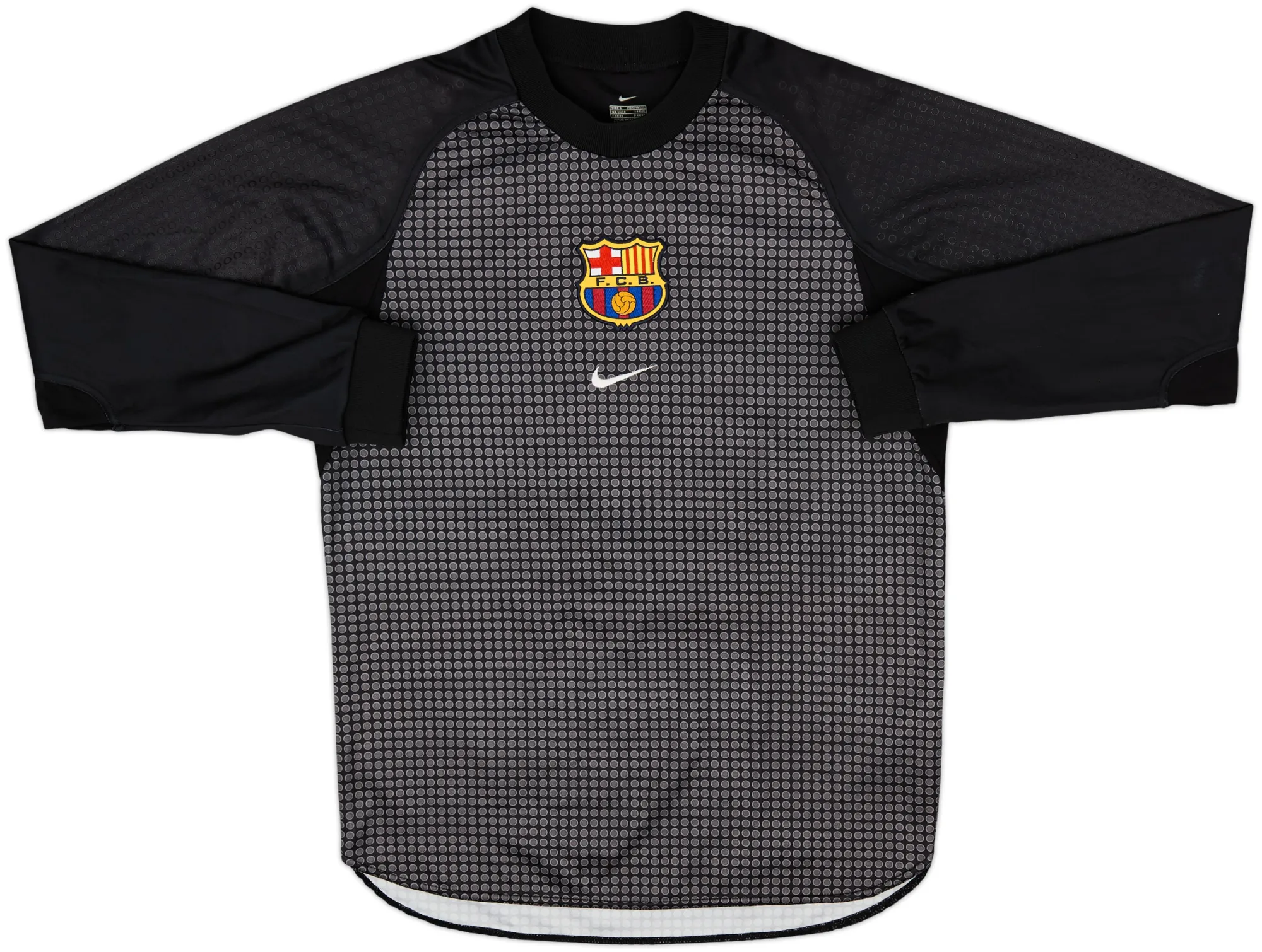Nike Barcelona Mens LS Goalkeeper Home Shirt 2000/01