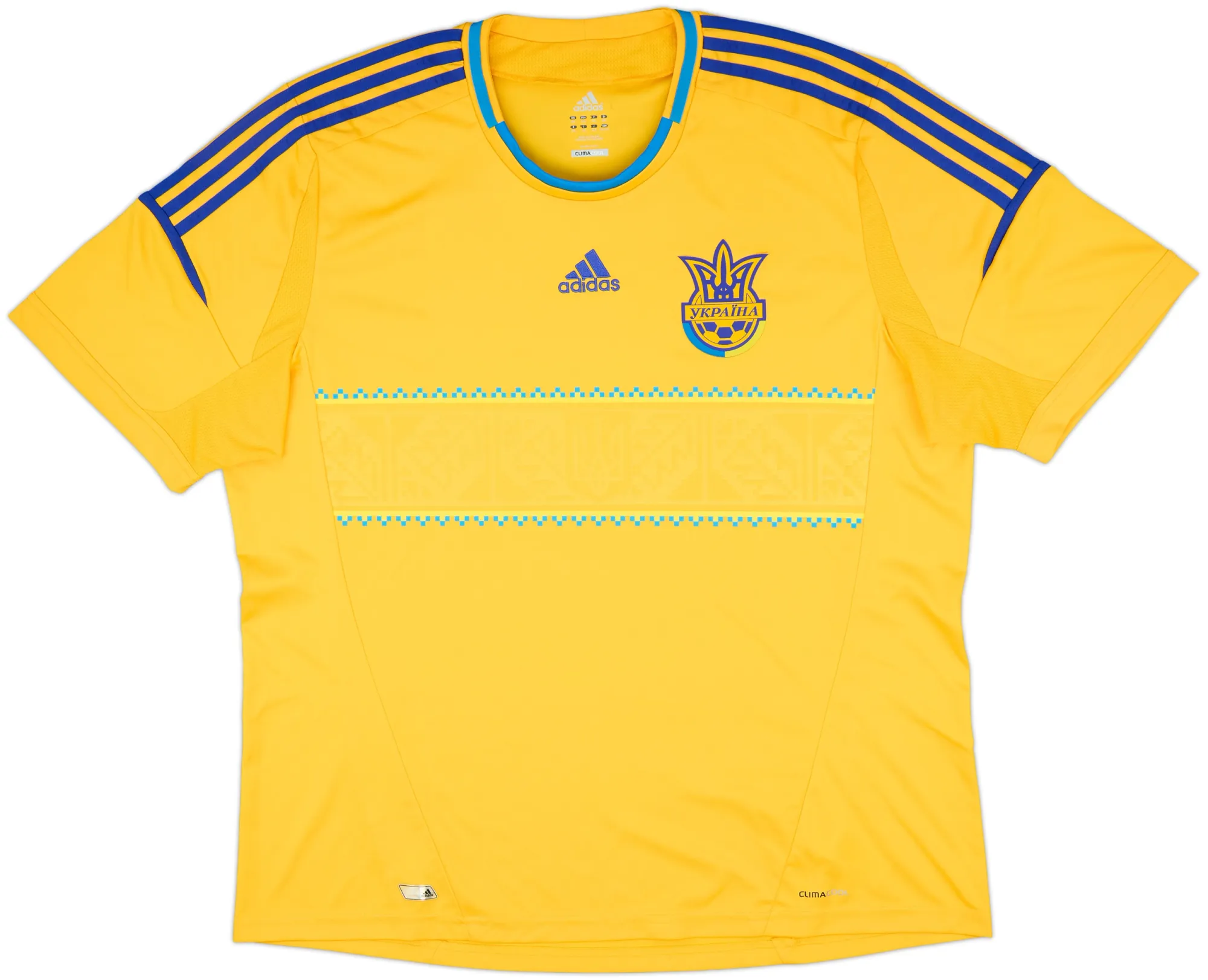 adidas Ukraine Mens SS Home Shirt 2011