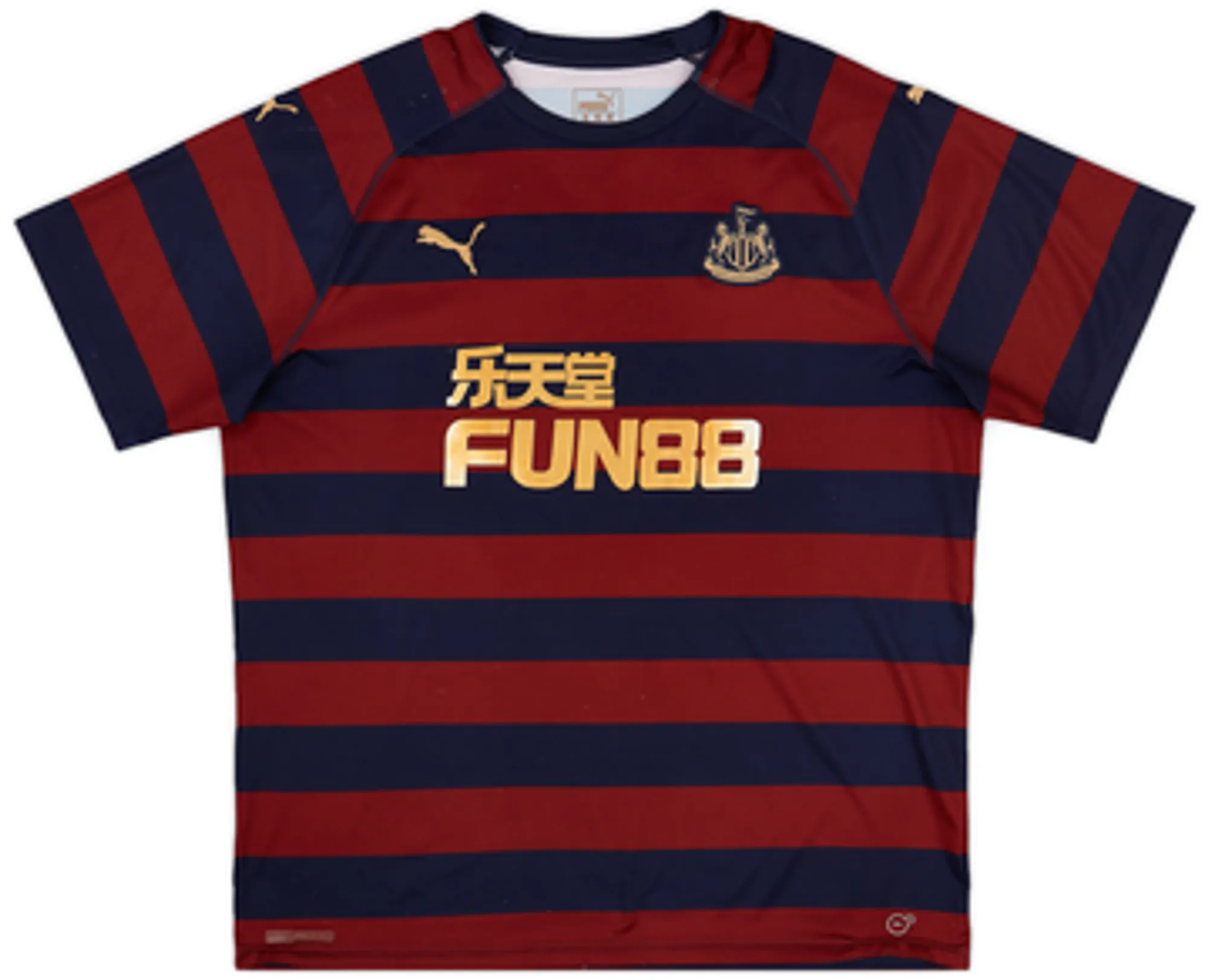 Puma Newcastle United Mens SS Away Shirt 2018/19