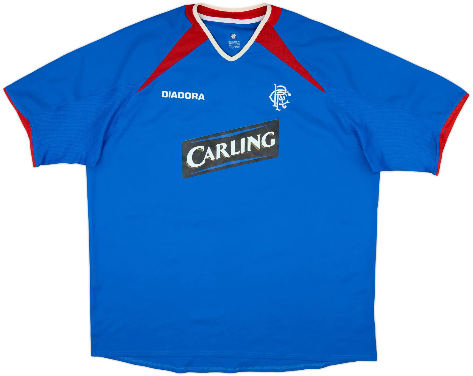 Diadora Rangers Mens SS Home Shirt 2003/05