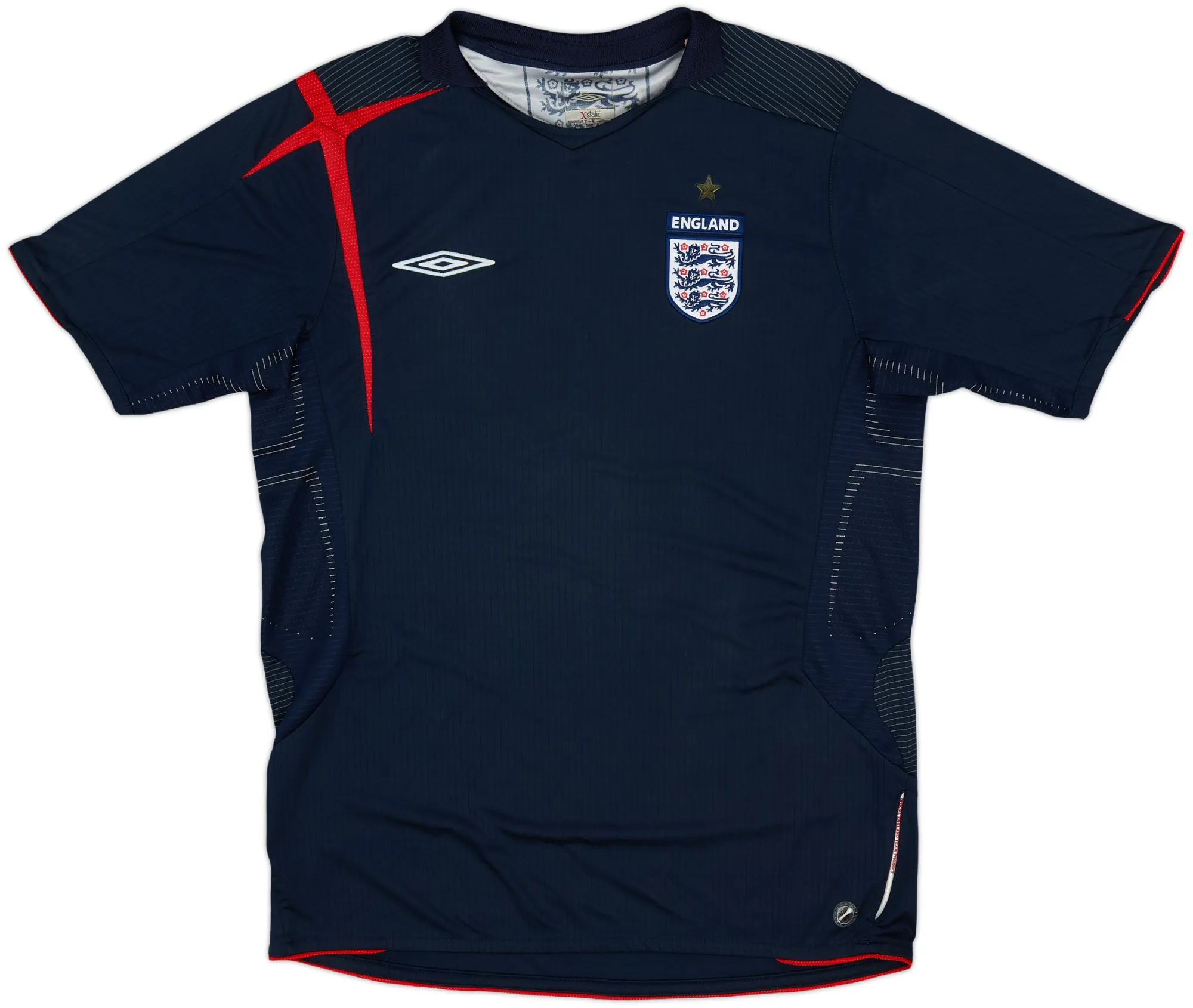 Umbro England Mens SS Goalkeeper Home Shirt 2005