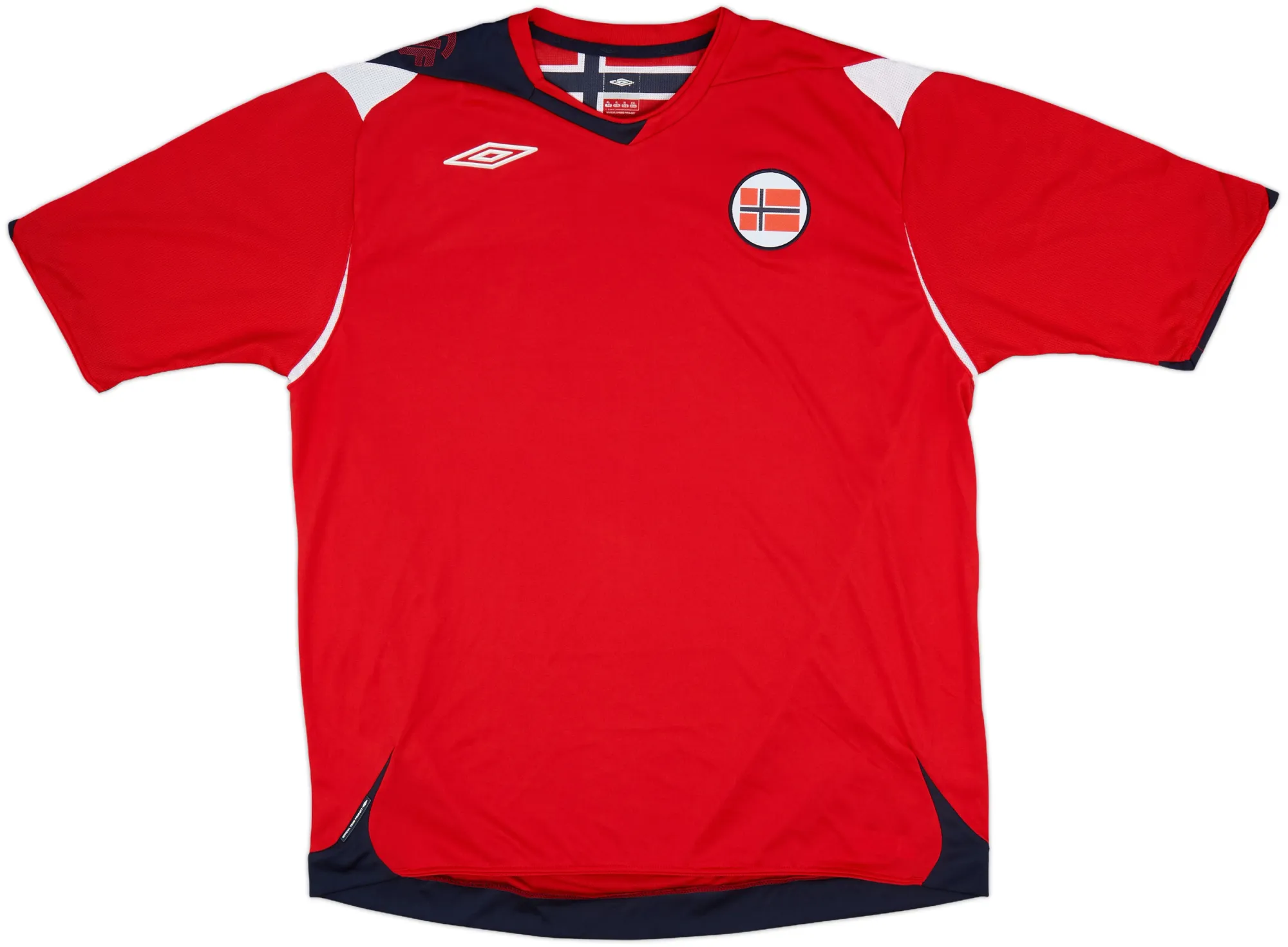 Umbro Norway Mens SS Home Shirt 2006