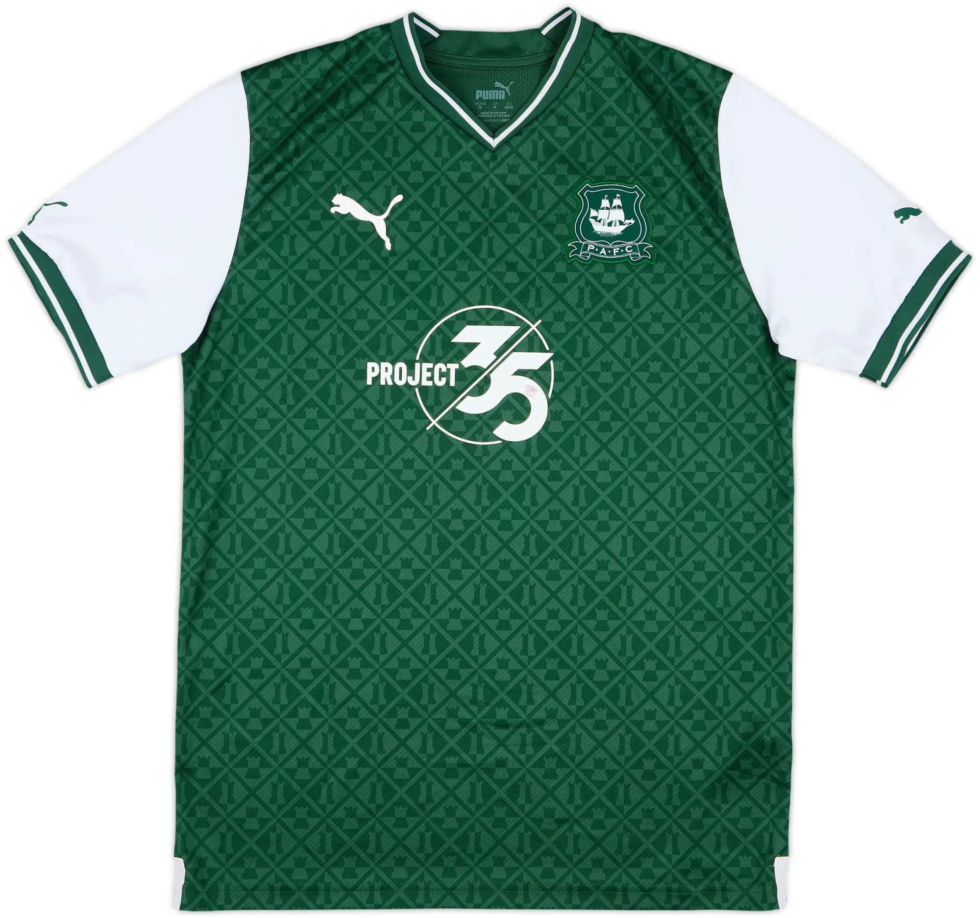 Puma Plymouth Argyle Mens SS Home Shirt 2022/23