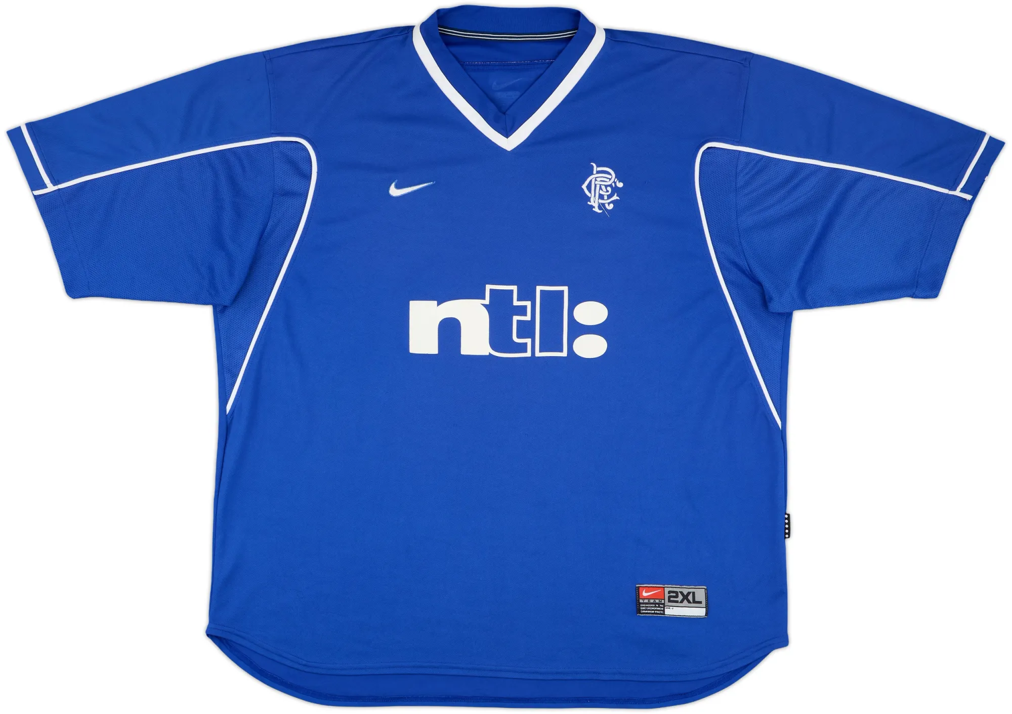 Nike Rangers Mens SS Home Shirt 1999/01