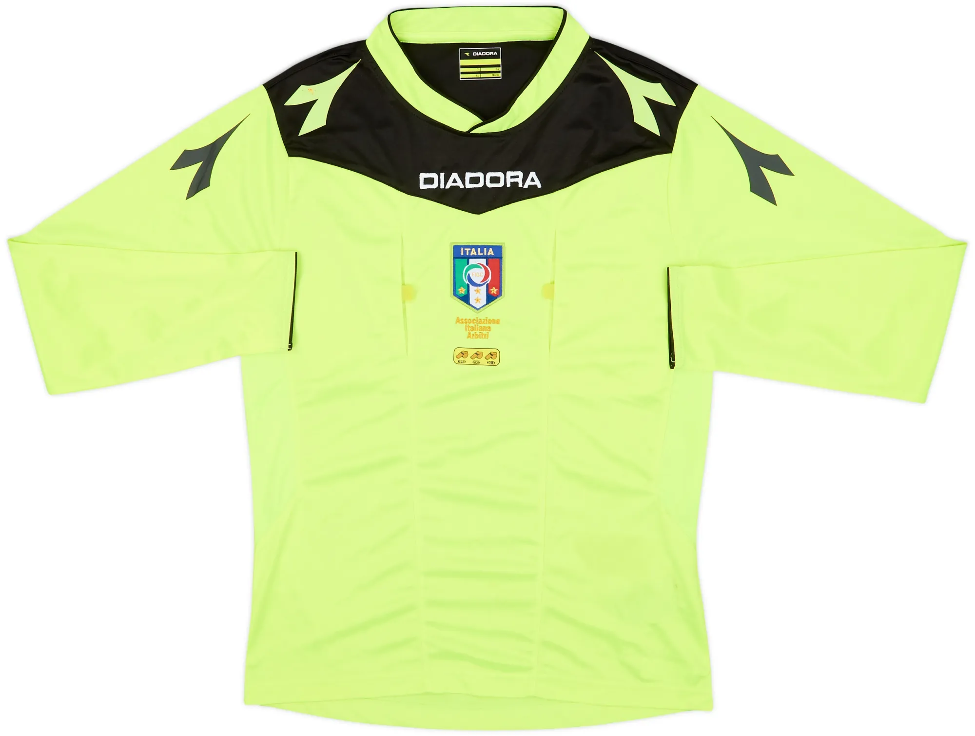 Diadora Italy Mens LS Home Shirt 2014