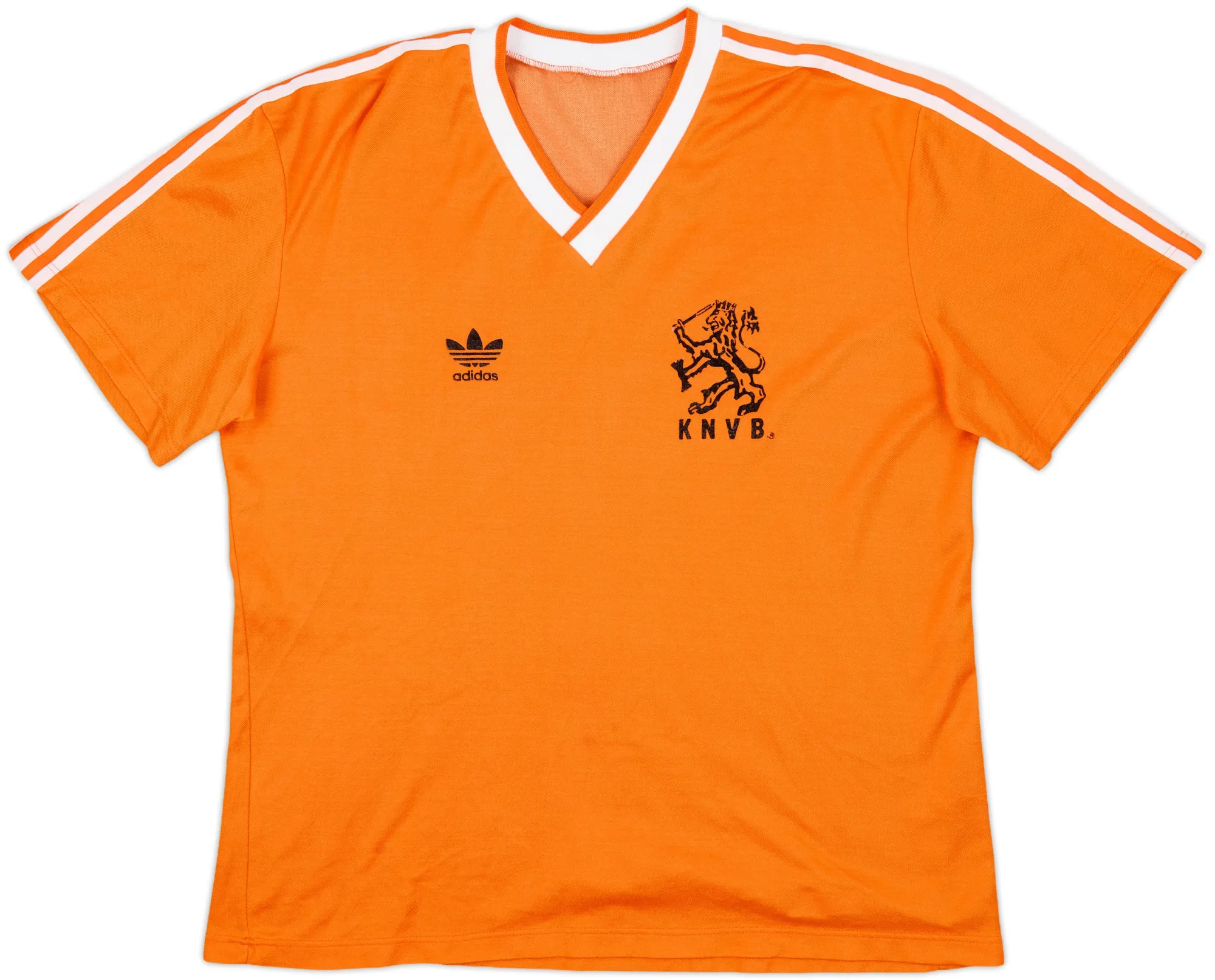 adidas Netherlands Mens SS Home Shirt 1985