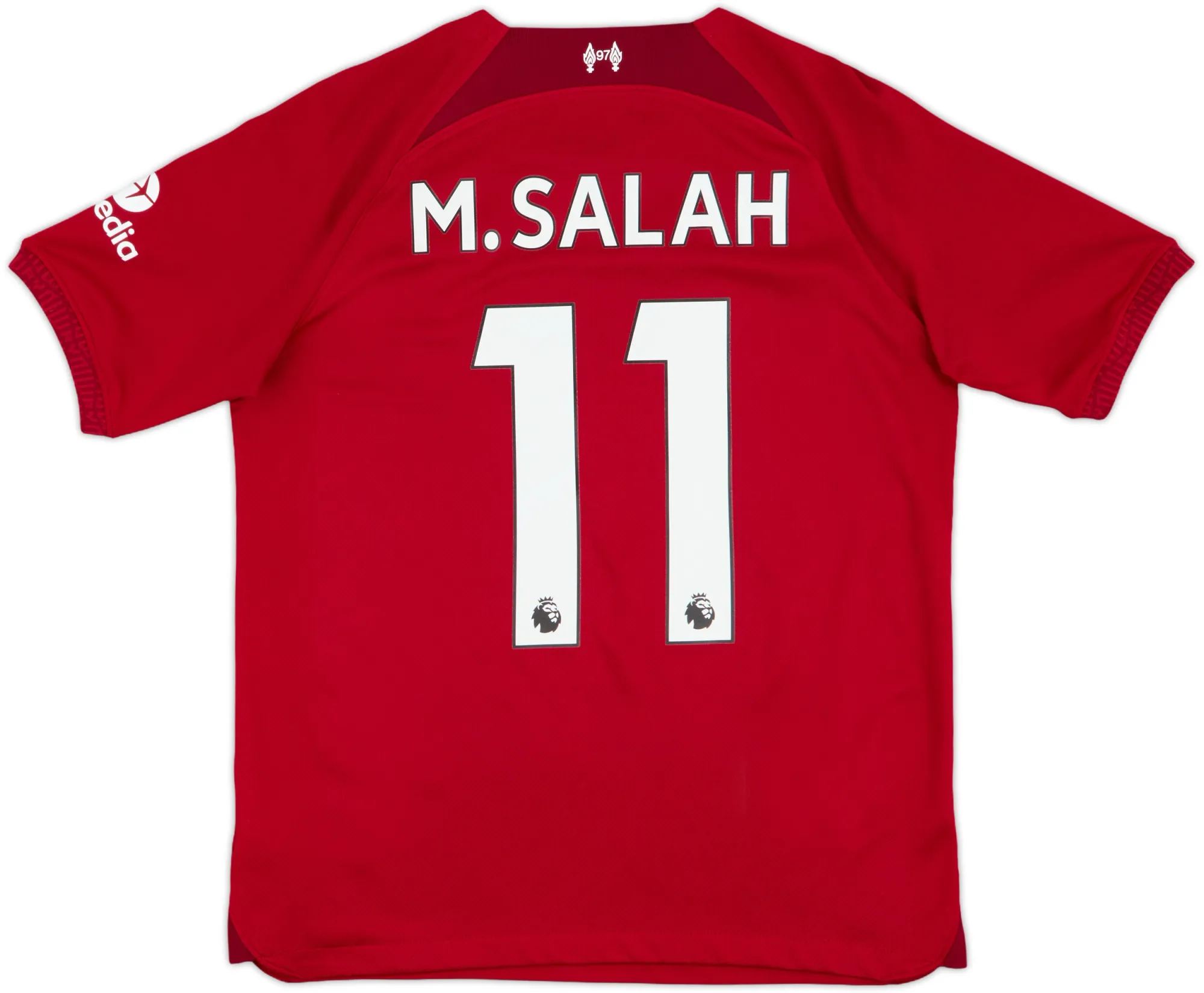 Nike Liverpool Boys SS Home Shirt 2022/23