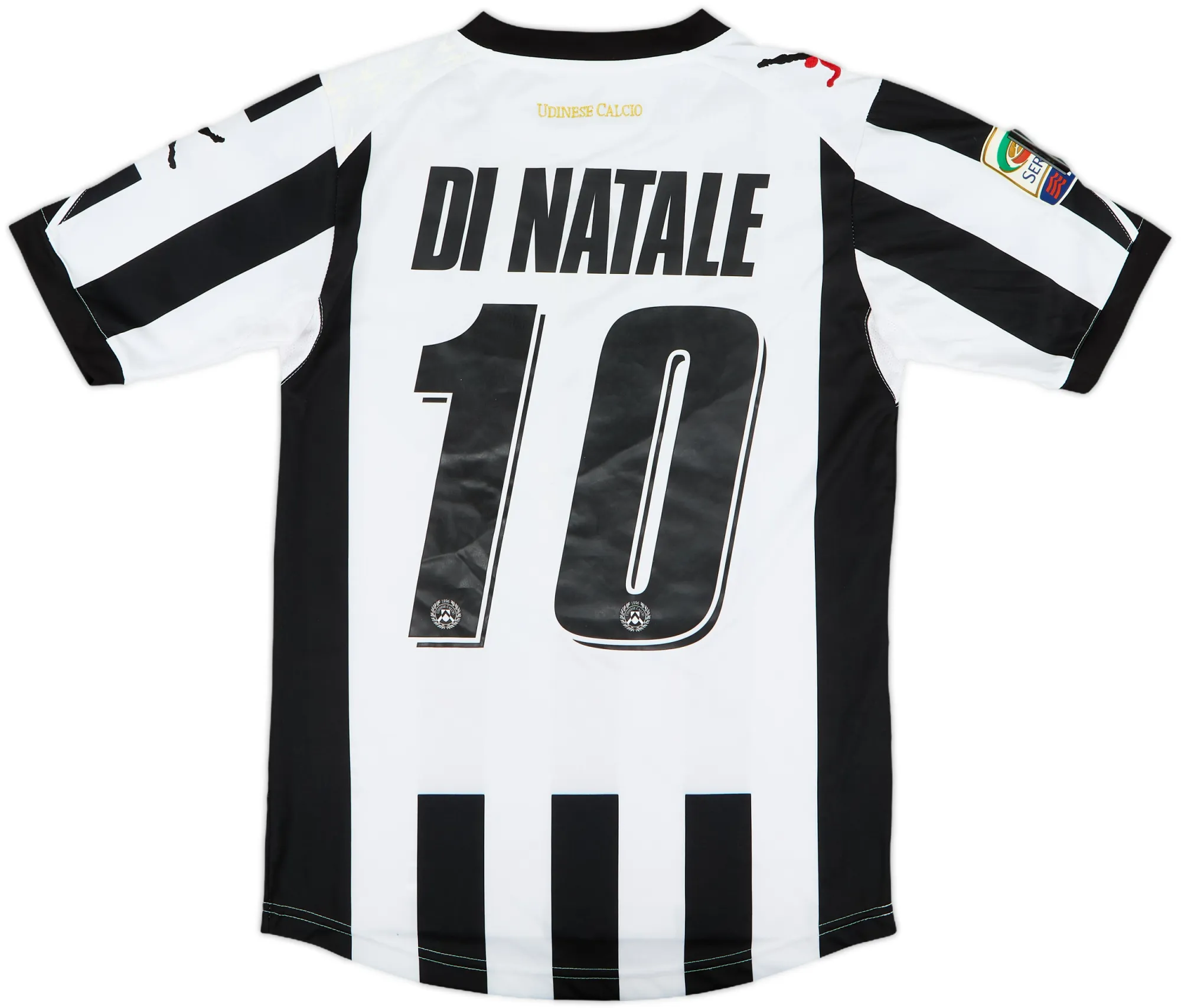 Legea Udinese Mens SS Home Shirt 2011/12