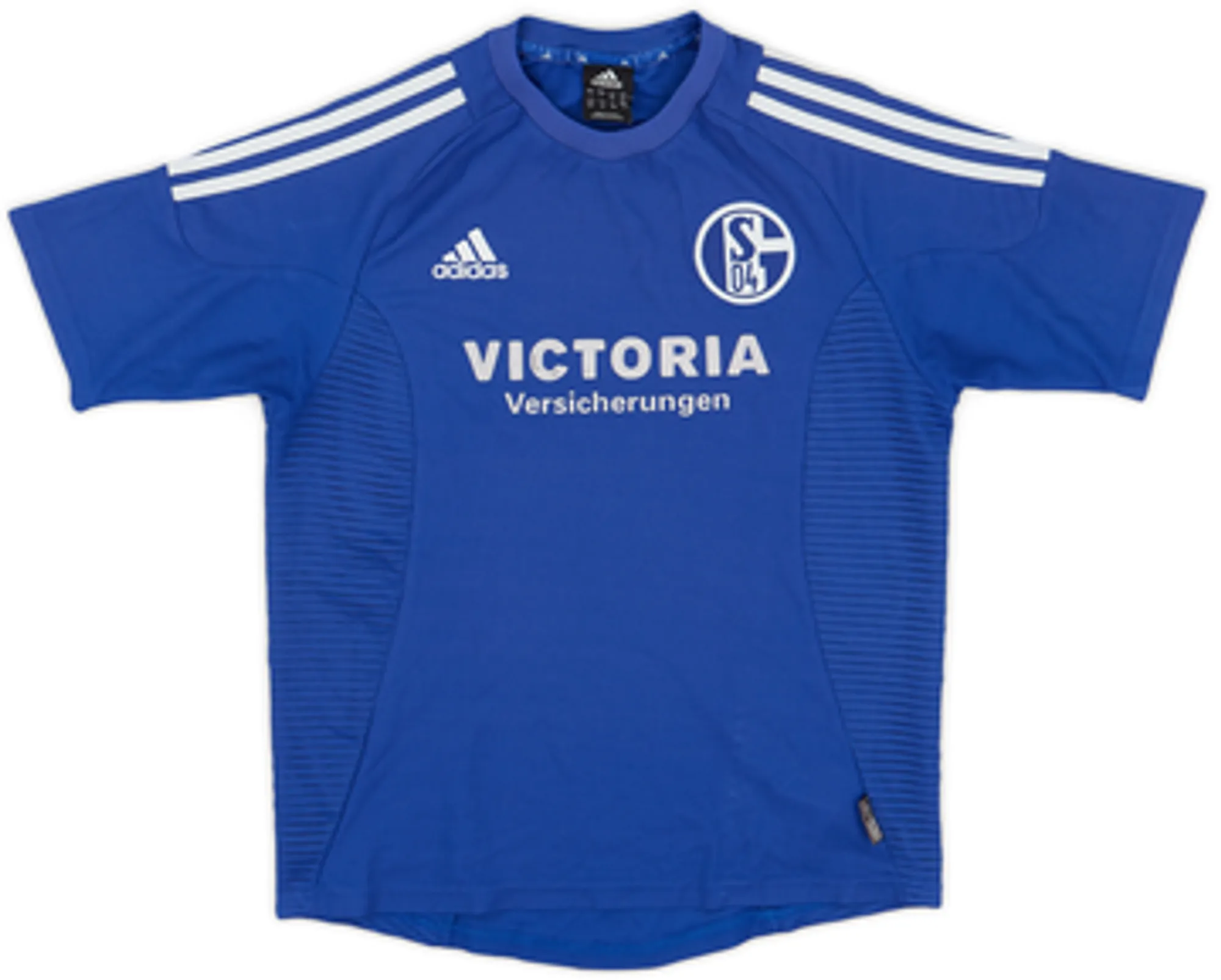 adidas Schalke 04 Mens SS Home Shirt 2002/04