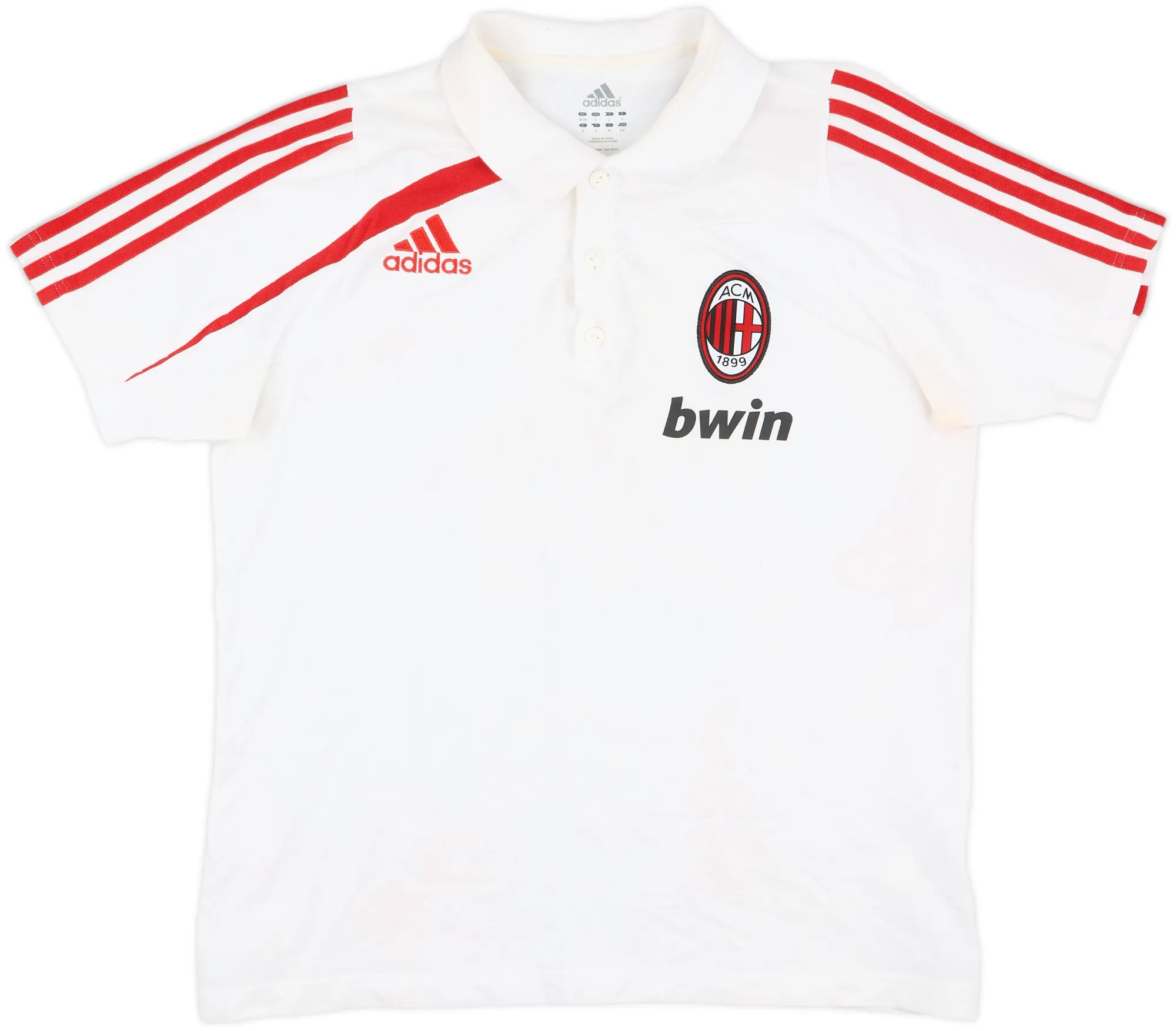 adidas AC Milan Mens SS Home Shirt 2009/10