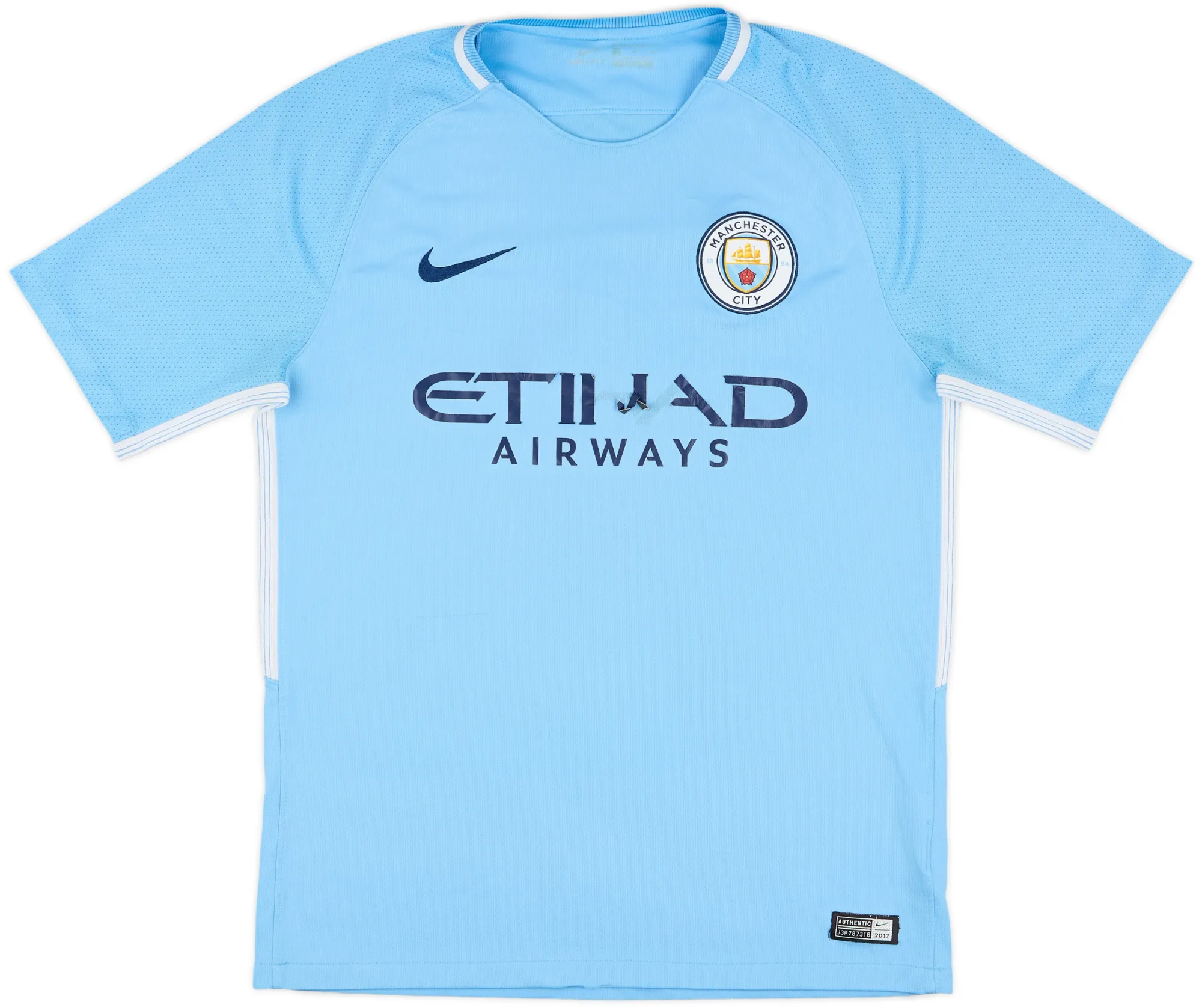 Nike Manchester City Mens SS Home Shirt 2017/18