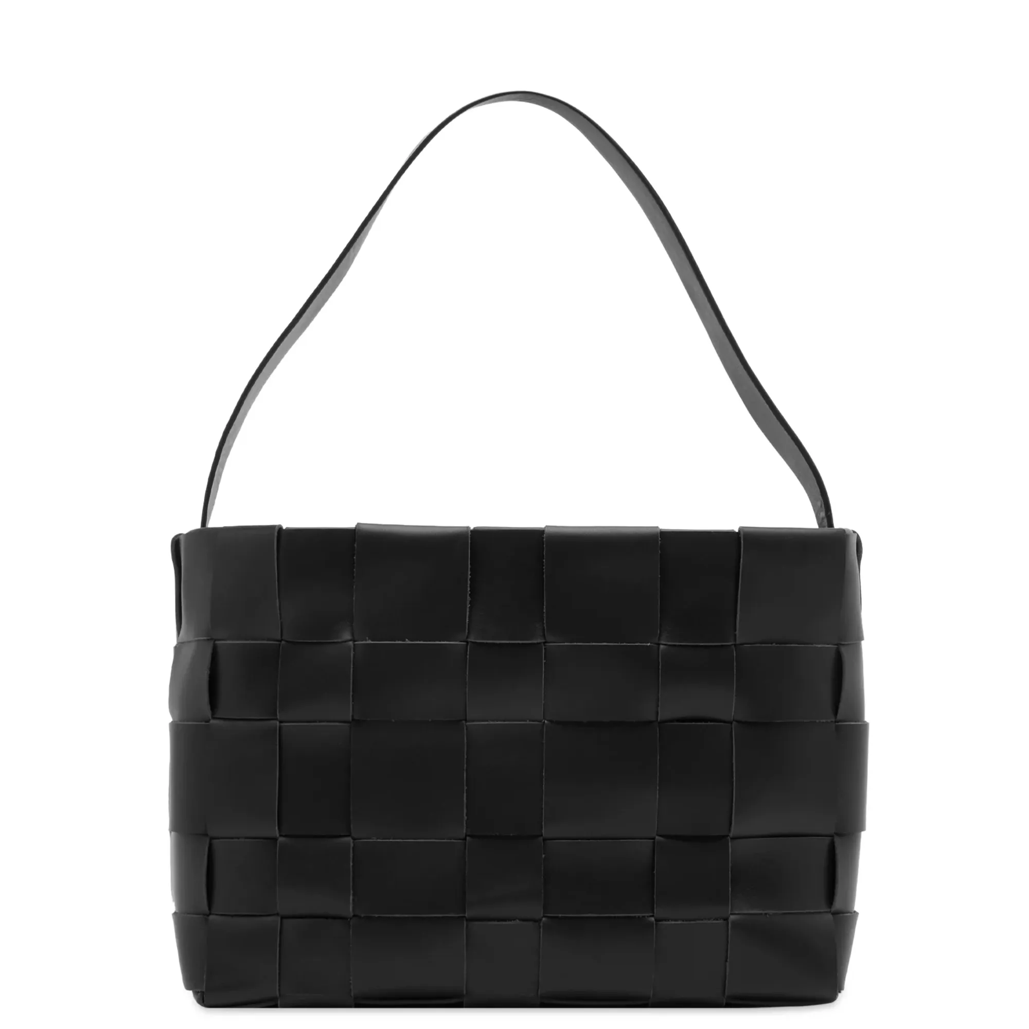 ST. Agni Women's Woven Mini Tote Black
