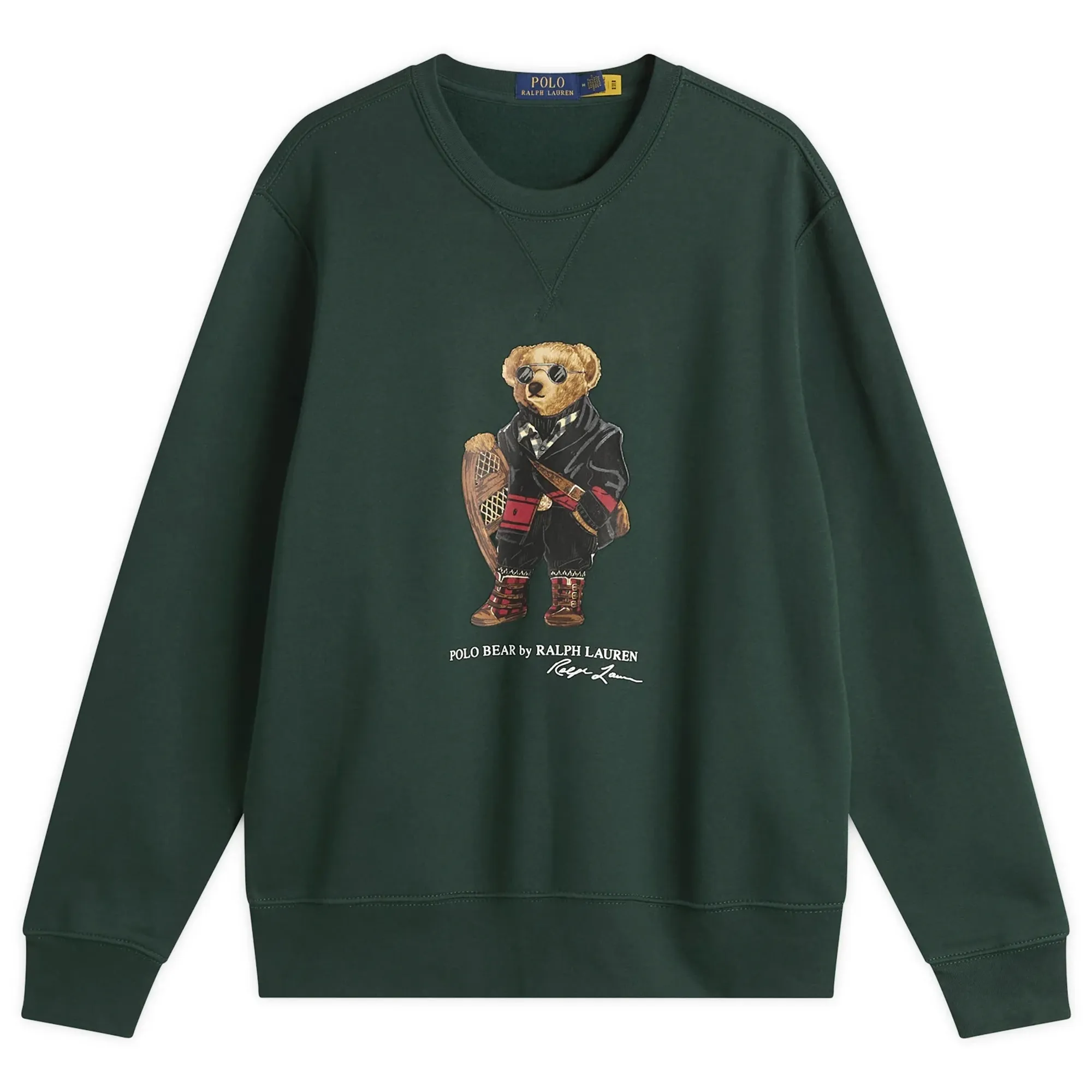 Polo Ralph Lauren Men's Holiday Bear Sweatshirt Moss Agate
