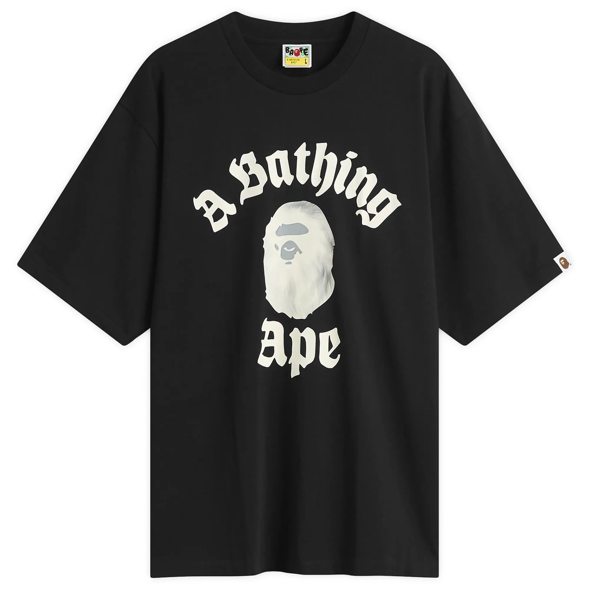A Bathing Ape Men's Gothic College T-Shirt Black
