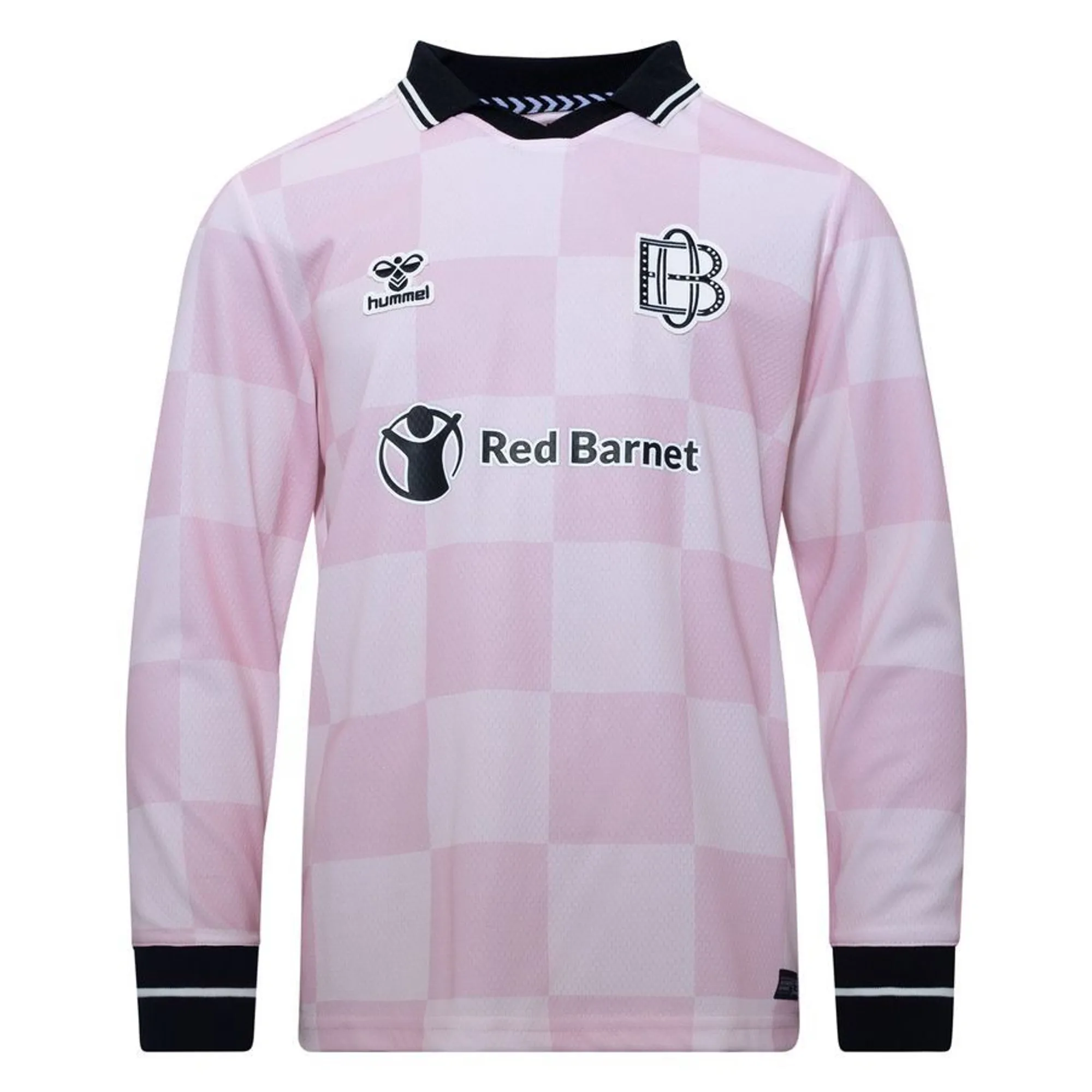 Odense Boldklub 3Rd Shirt 2025/26 Kids Long Sleeves - ['Pink']