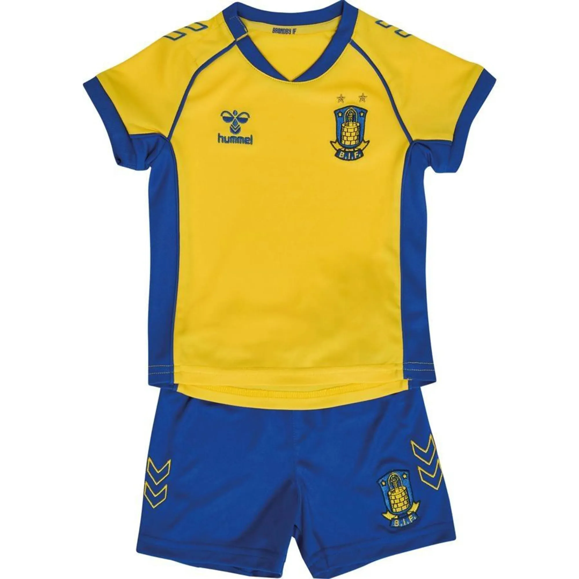 Brøndby If Home Shirt 2025/26 Mini-Kit Kids - ['Yellow']