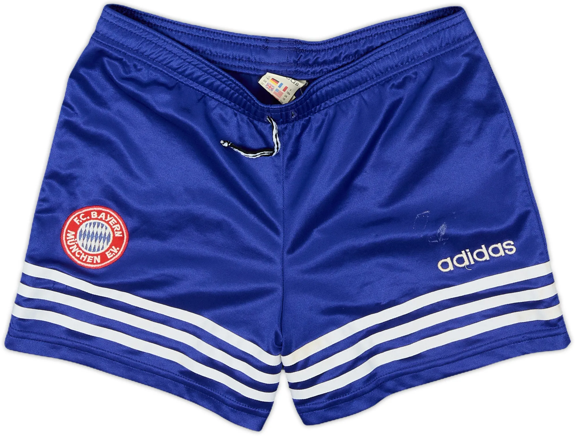 adidas Bayern Munich Boys Home Shorts 1995/97