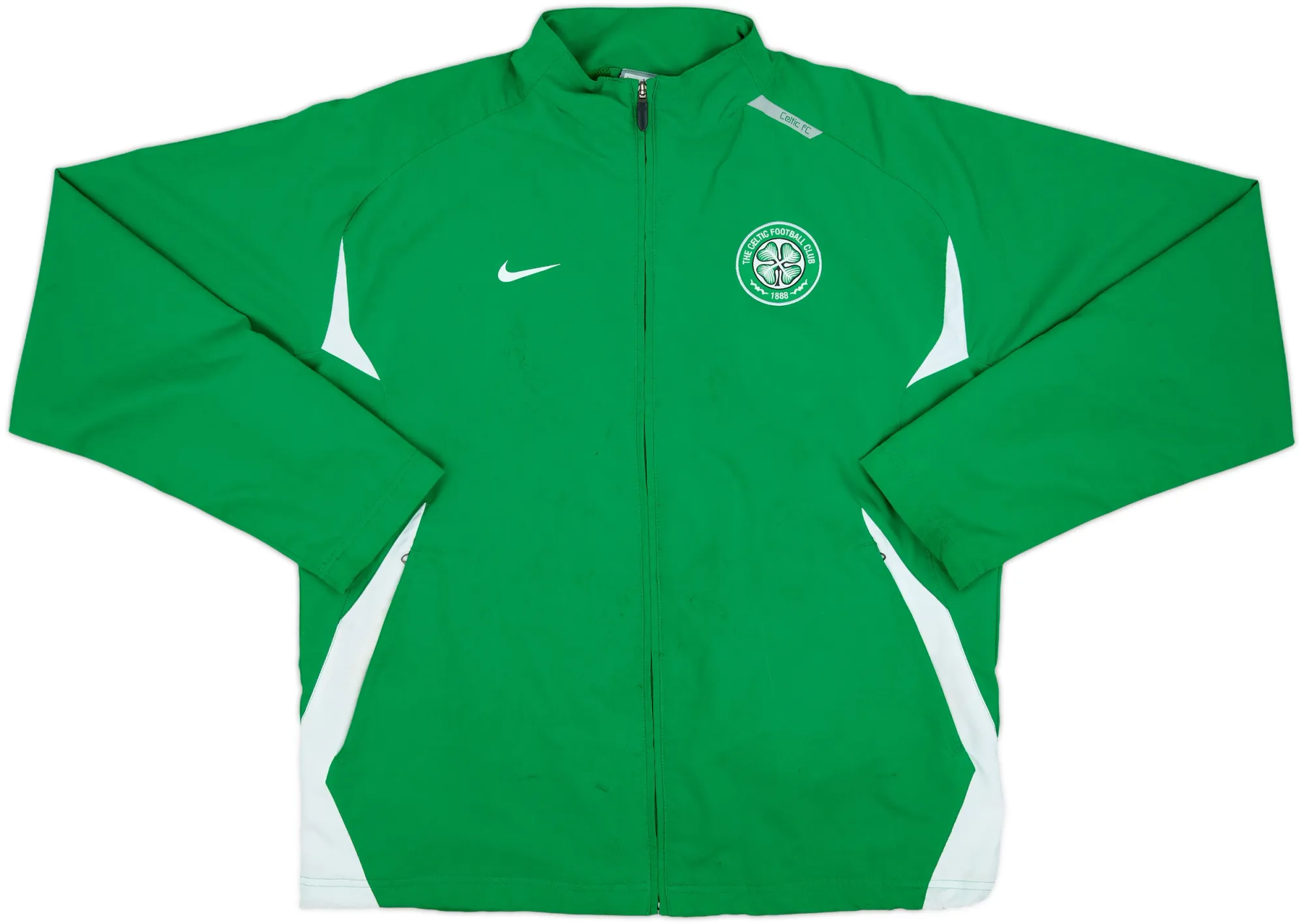 2007-08 Celtic Nike Track Jacket - 7/10 - (XL)