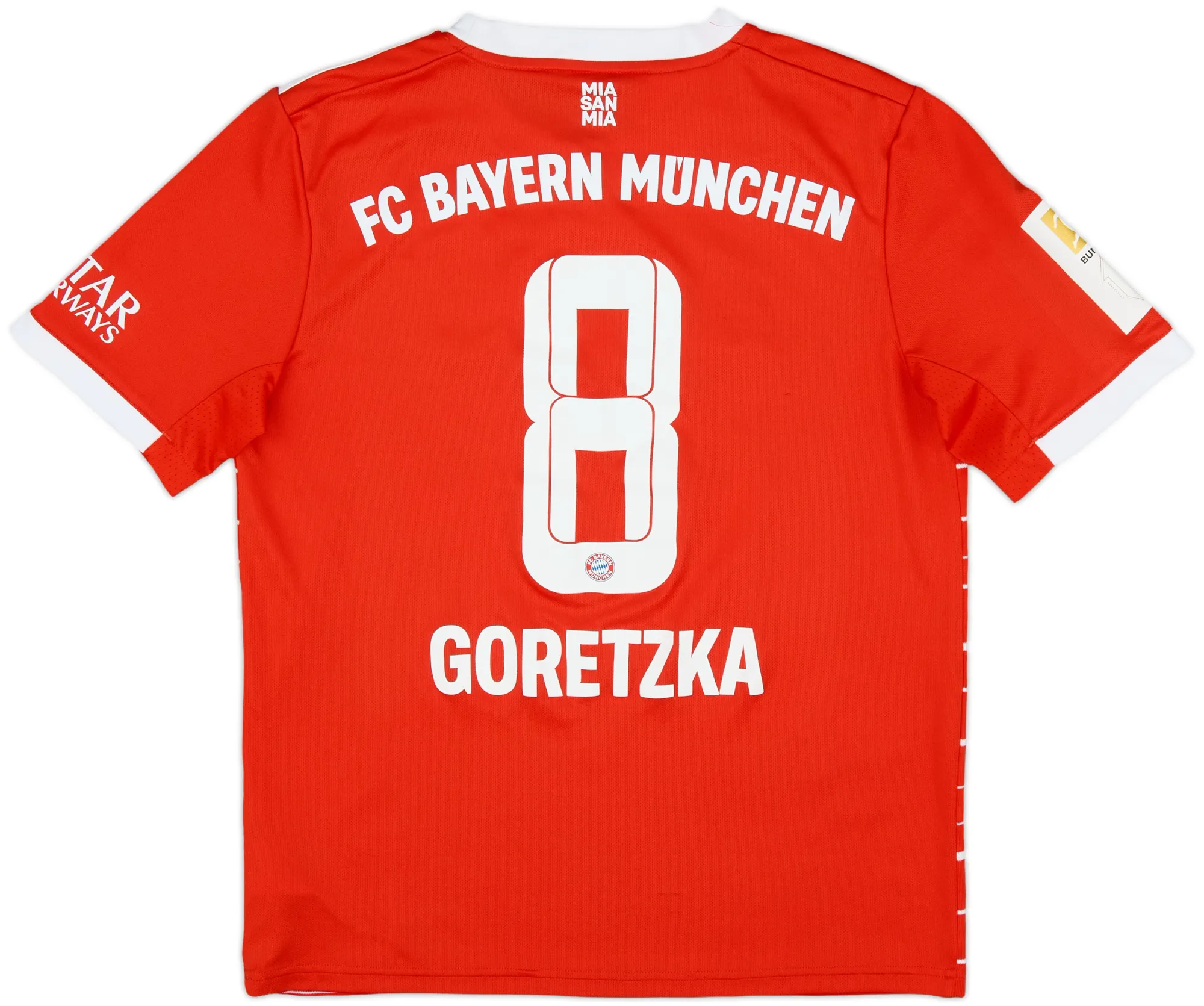 adidas Bayern Munich Boys SS Home Shirt 2022/23