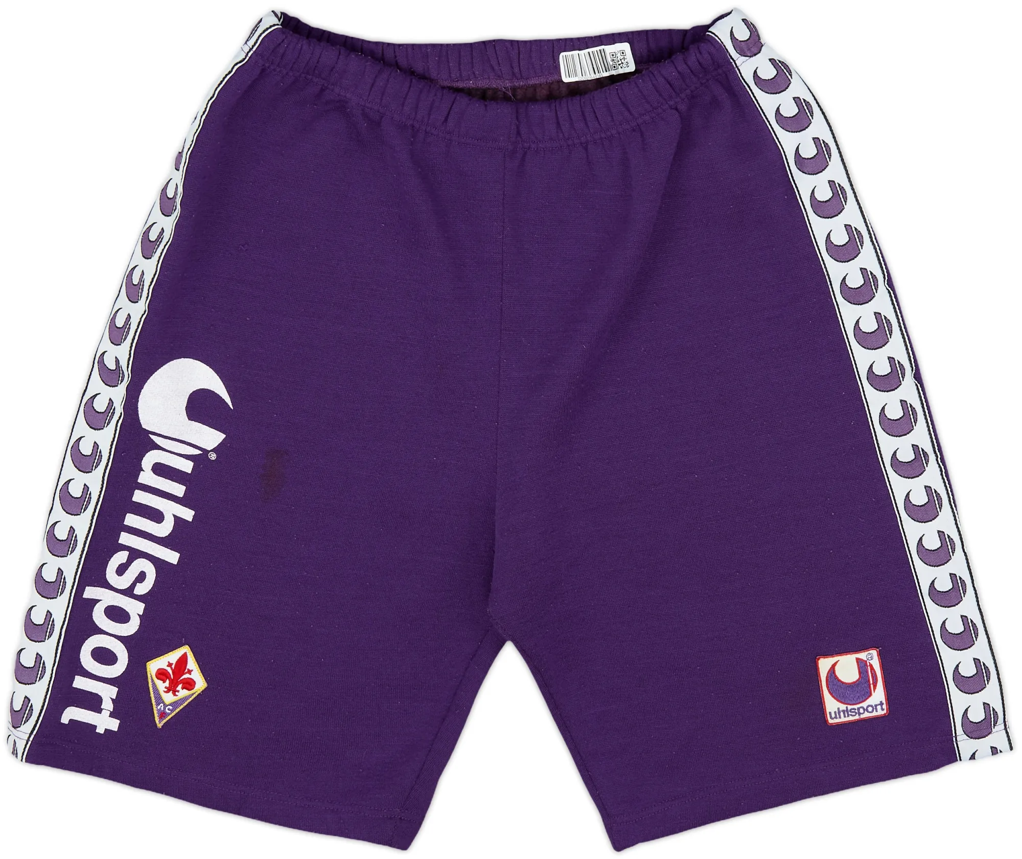 1993-94 Fiorentina Uhlsport Training Shorts - 8/10 - (XL)