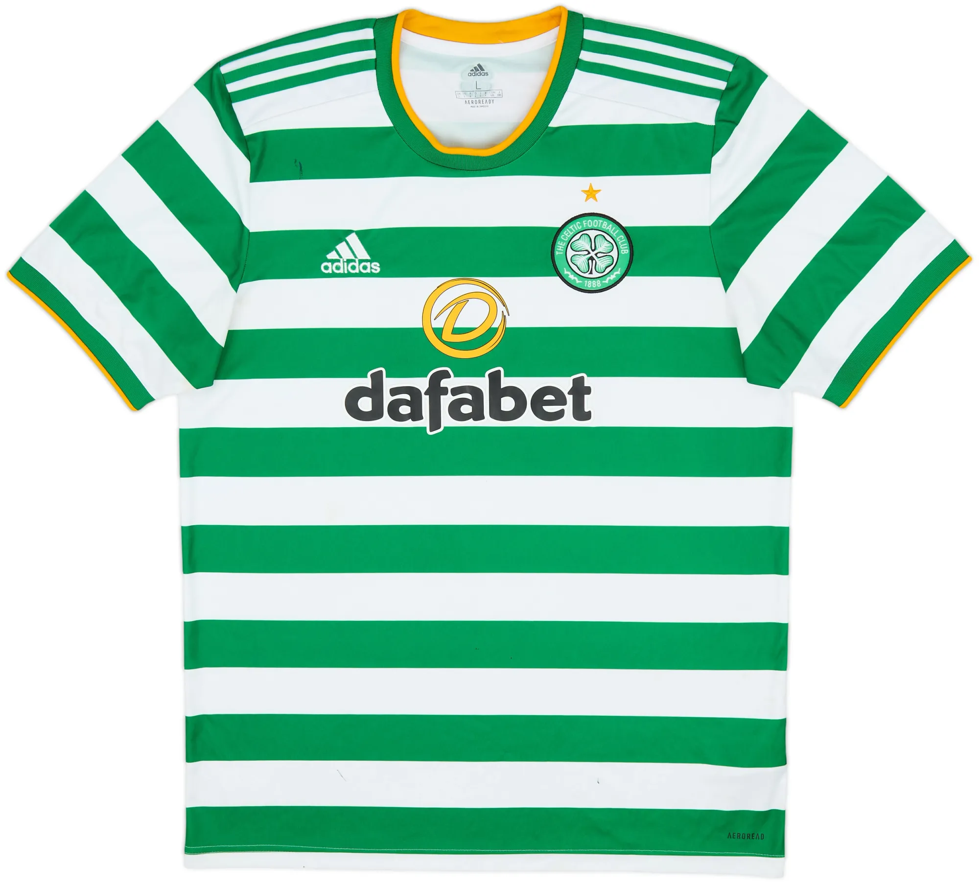 adidas Celtic Mens SS Home Shirt 2020/21