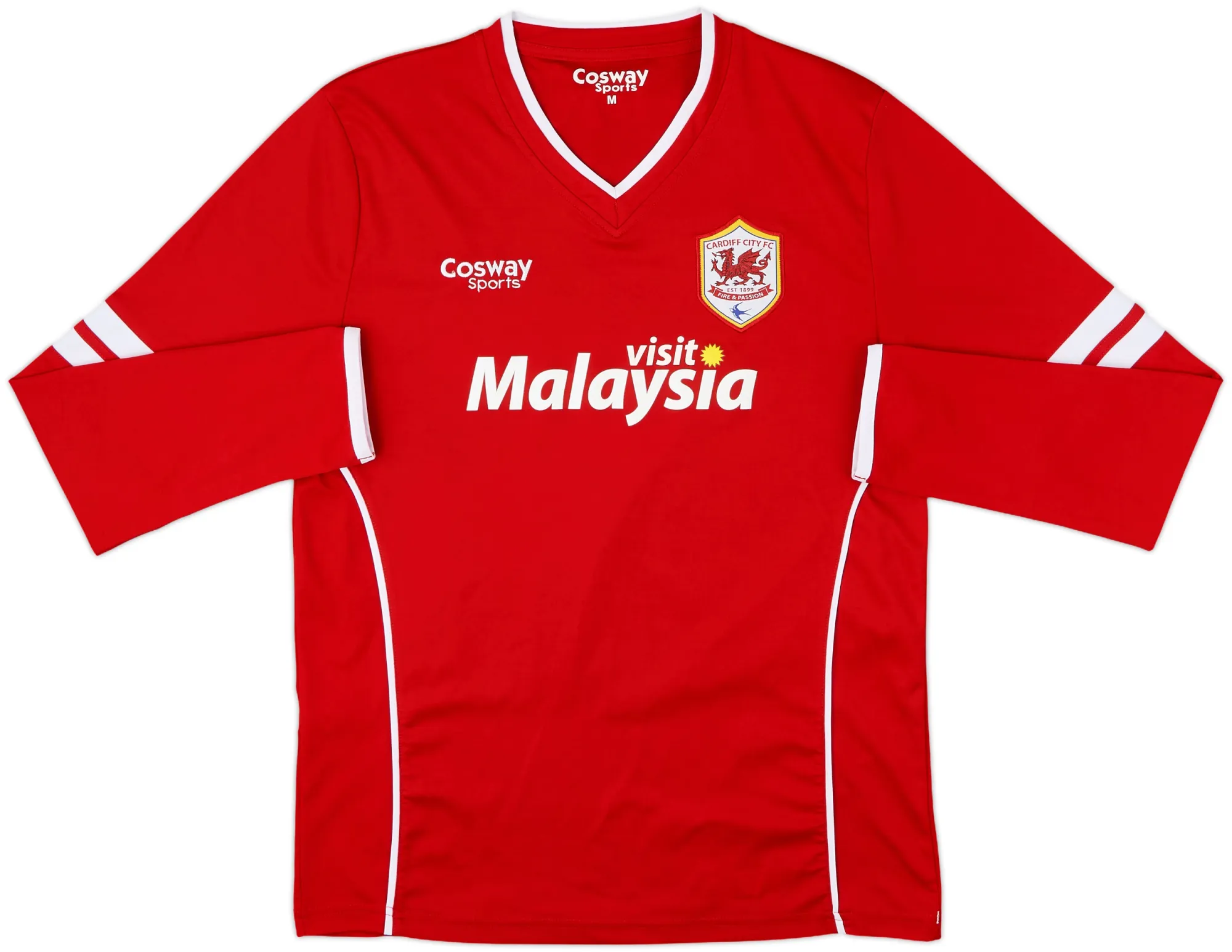 Home Cardiff City Mens LS Home Shirt 2014/15