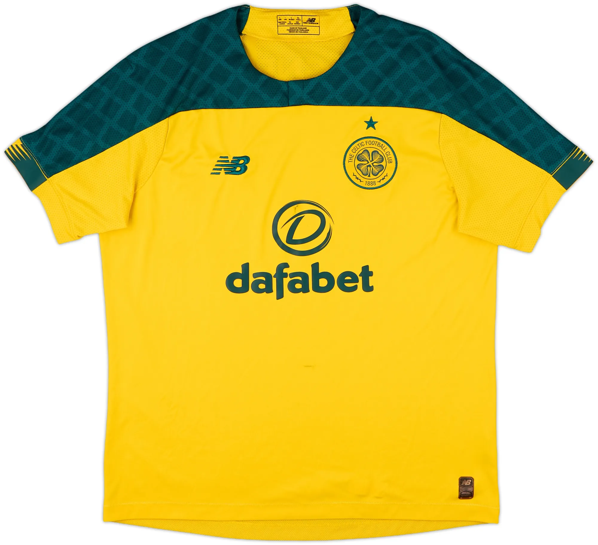 NewBalance Celtic Mens SS Away Shirt 2019/20