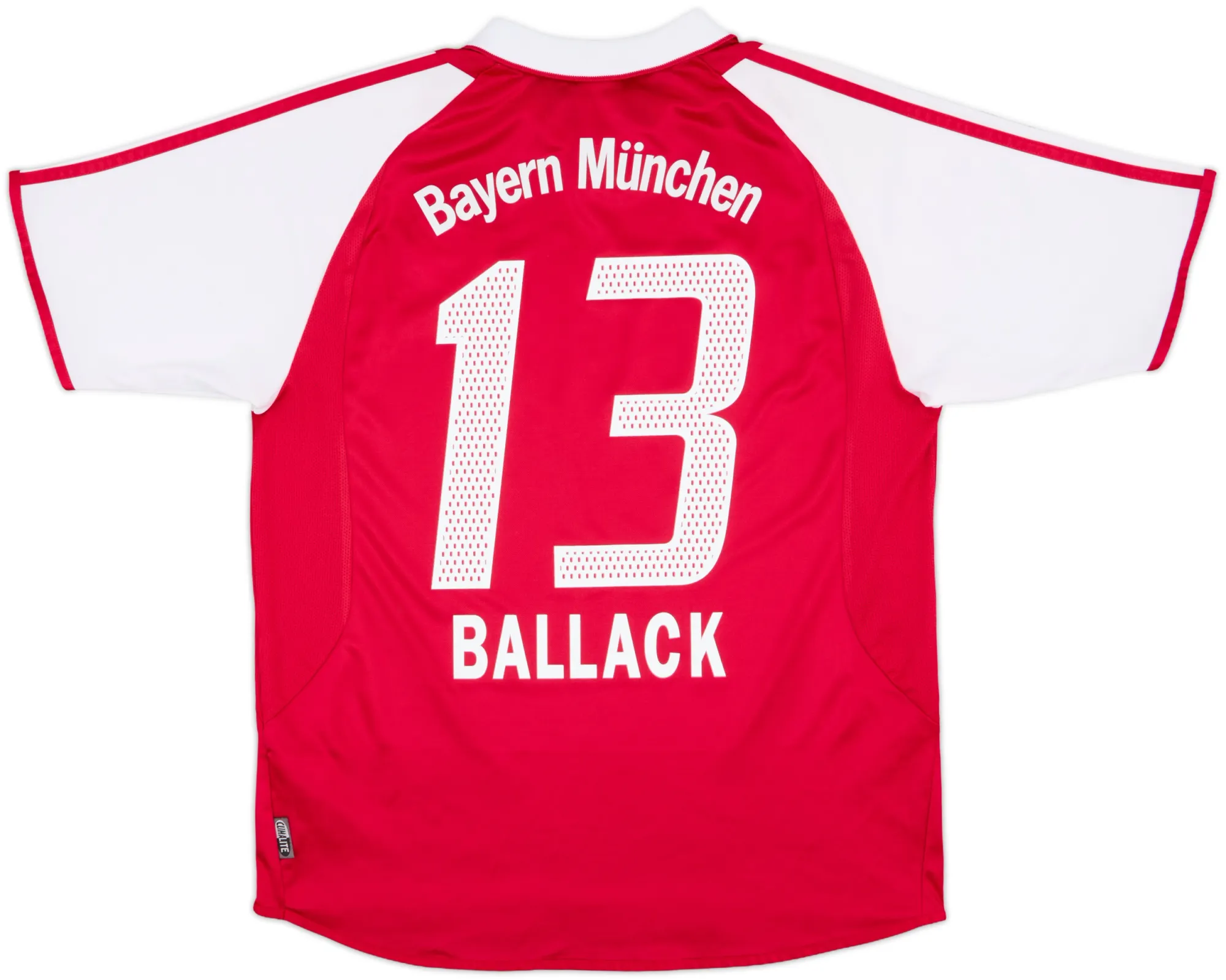 adidas Bayern Munich Boys SS Home Shirt 2003/04