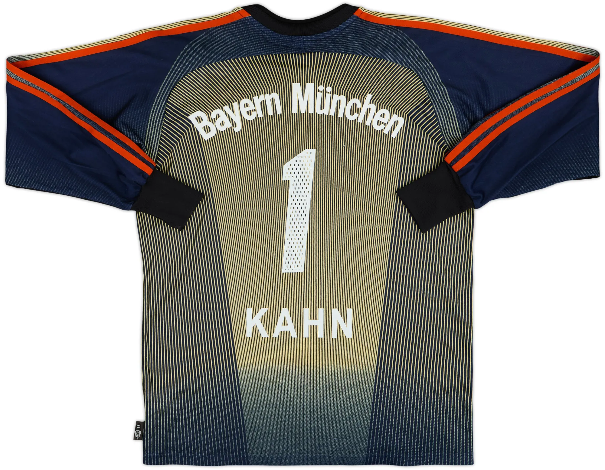 adidas Bayern Munich Mens LS Goalkeeper Home Shirt 2003/04