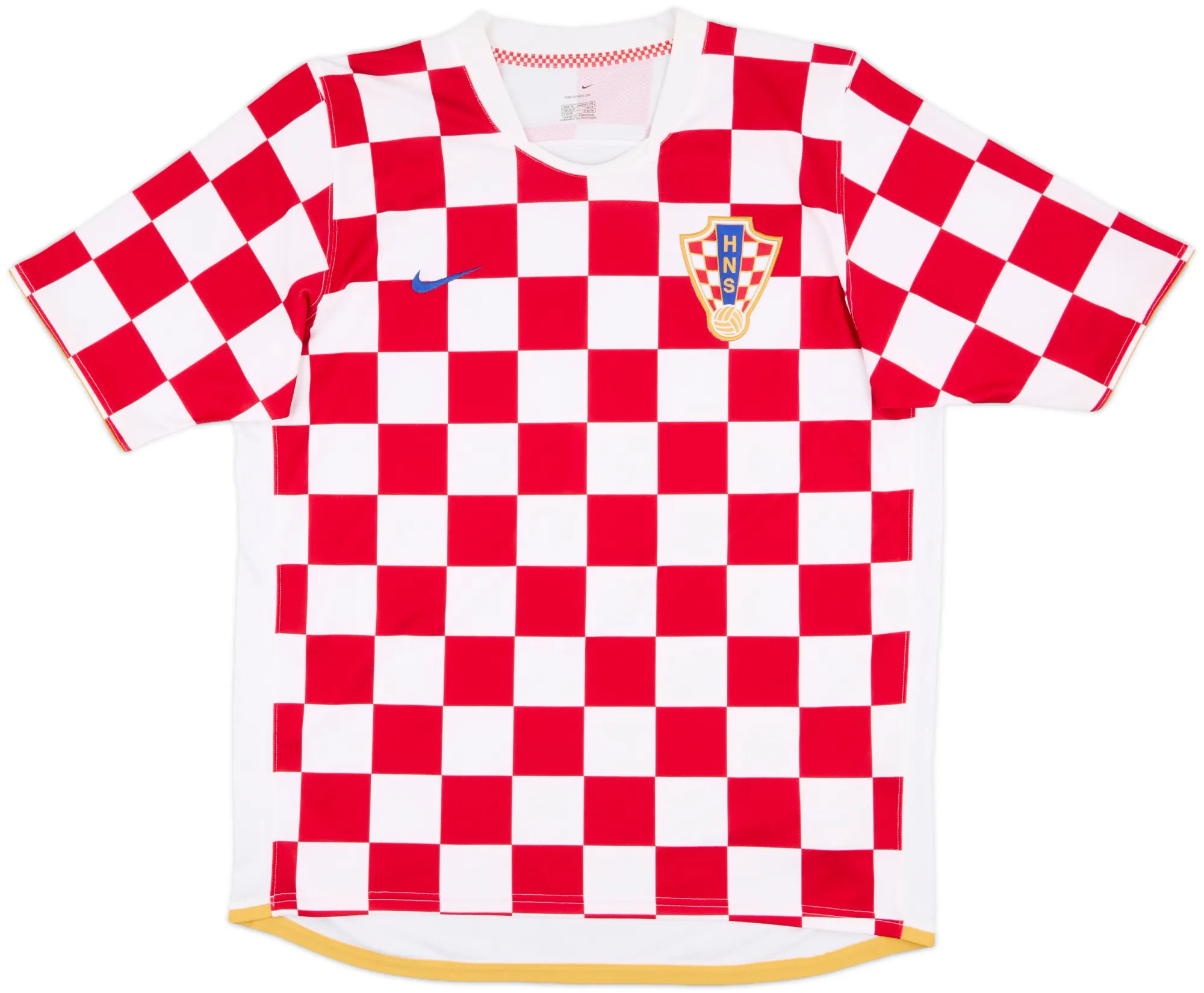 Nike Croatia Mens SS Home Shirt 2006