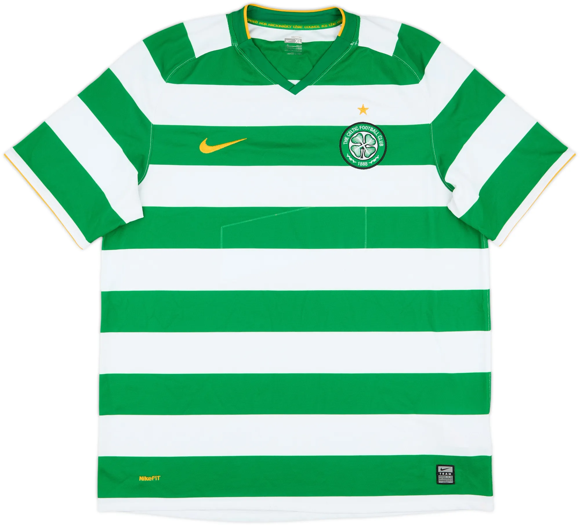 Nike Celtic Mens SS Home Shirt 2008/10