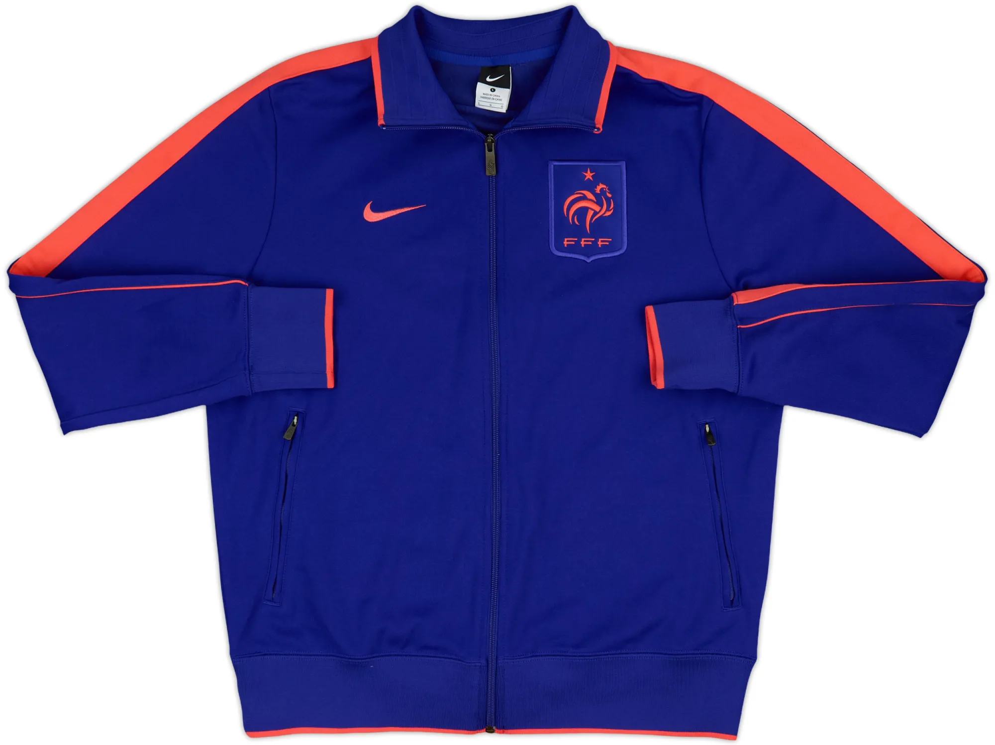 2011-12 France Nike Track Jacket - 9/10 - (L)