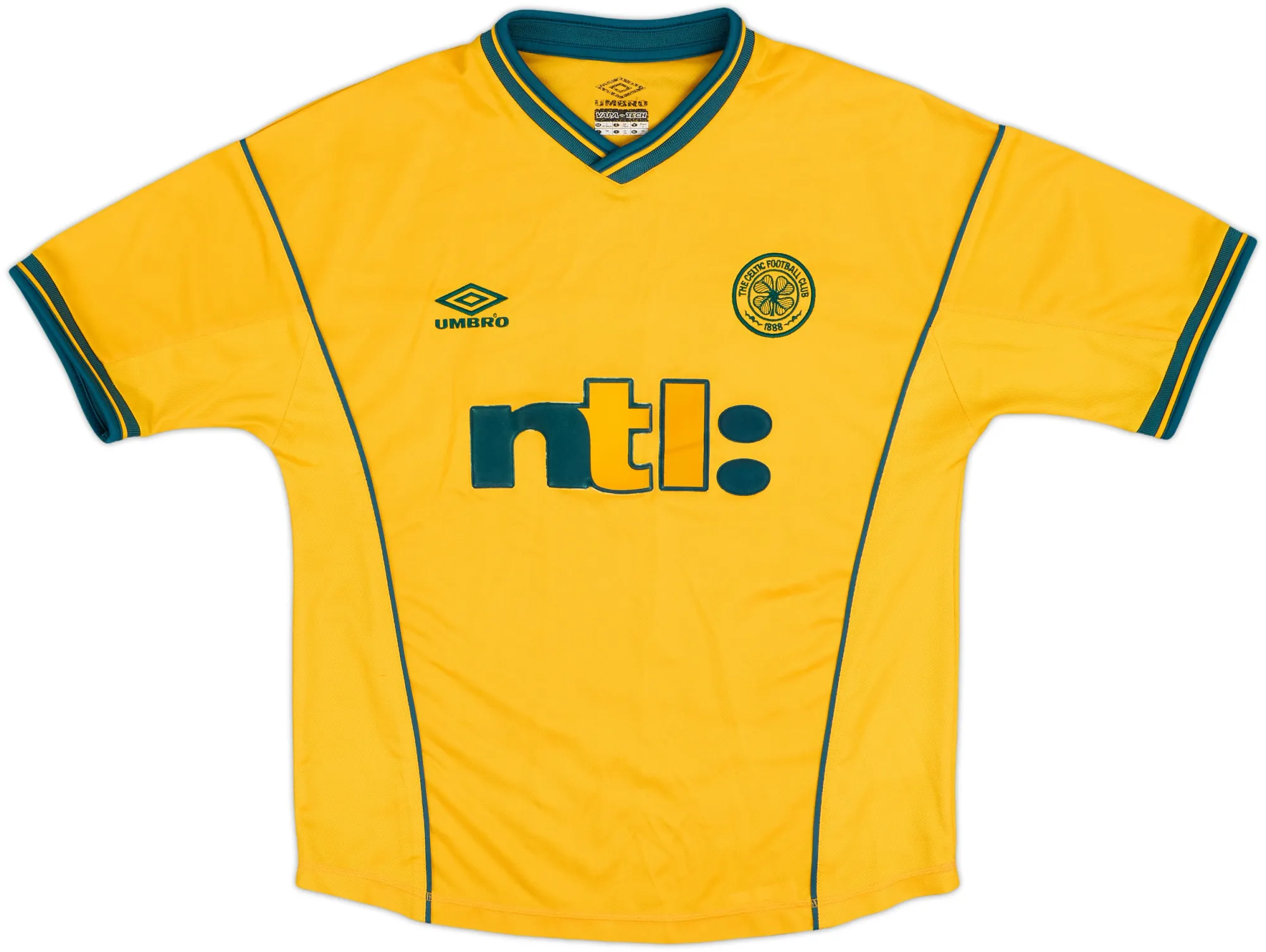 Umbro Celtic Mens SS Away Shirt 2000/02