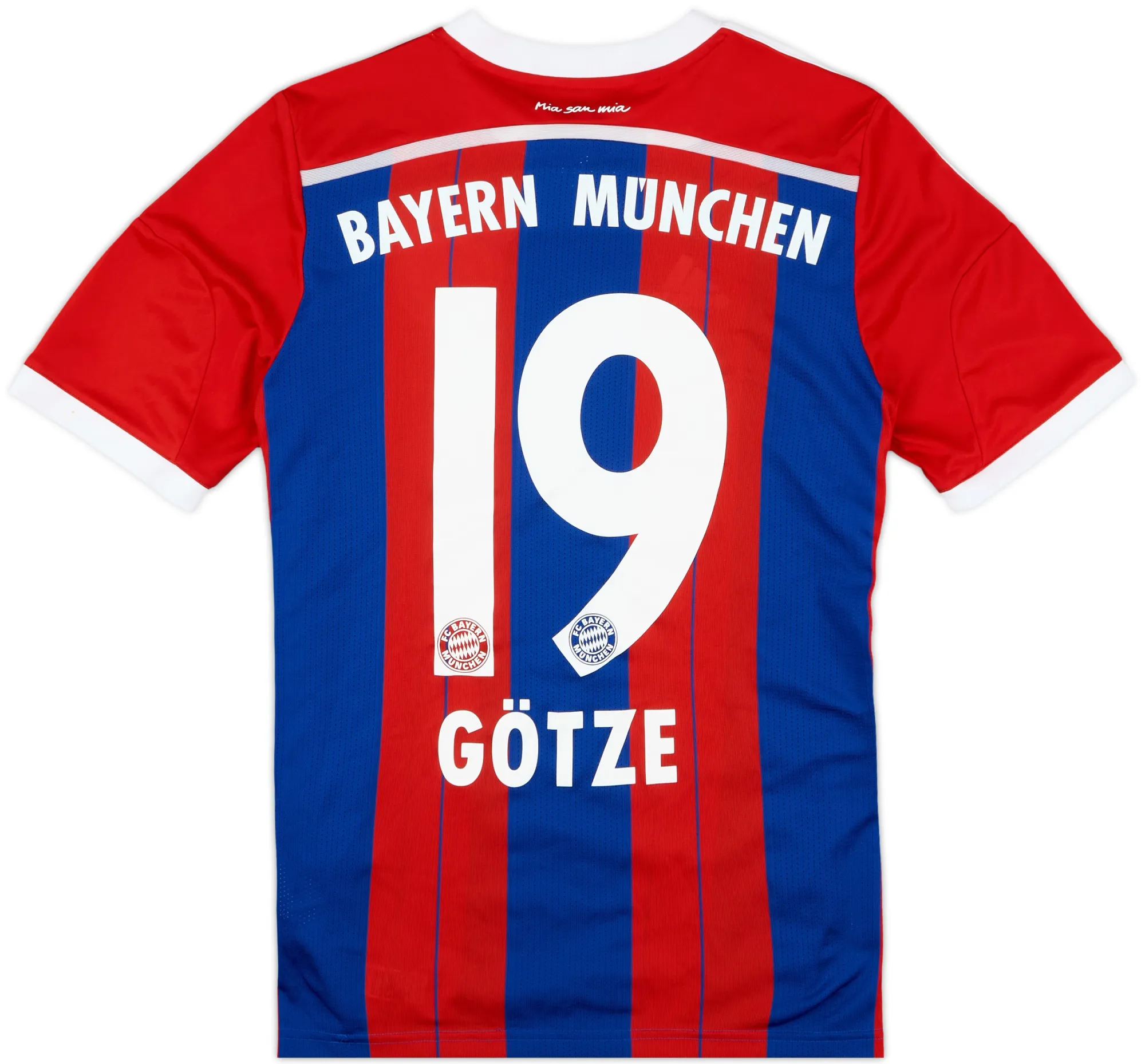 adidas Bayern Munich Boys SS Home Shirt 2014/15